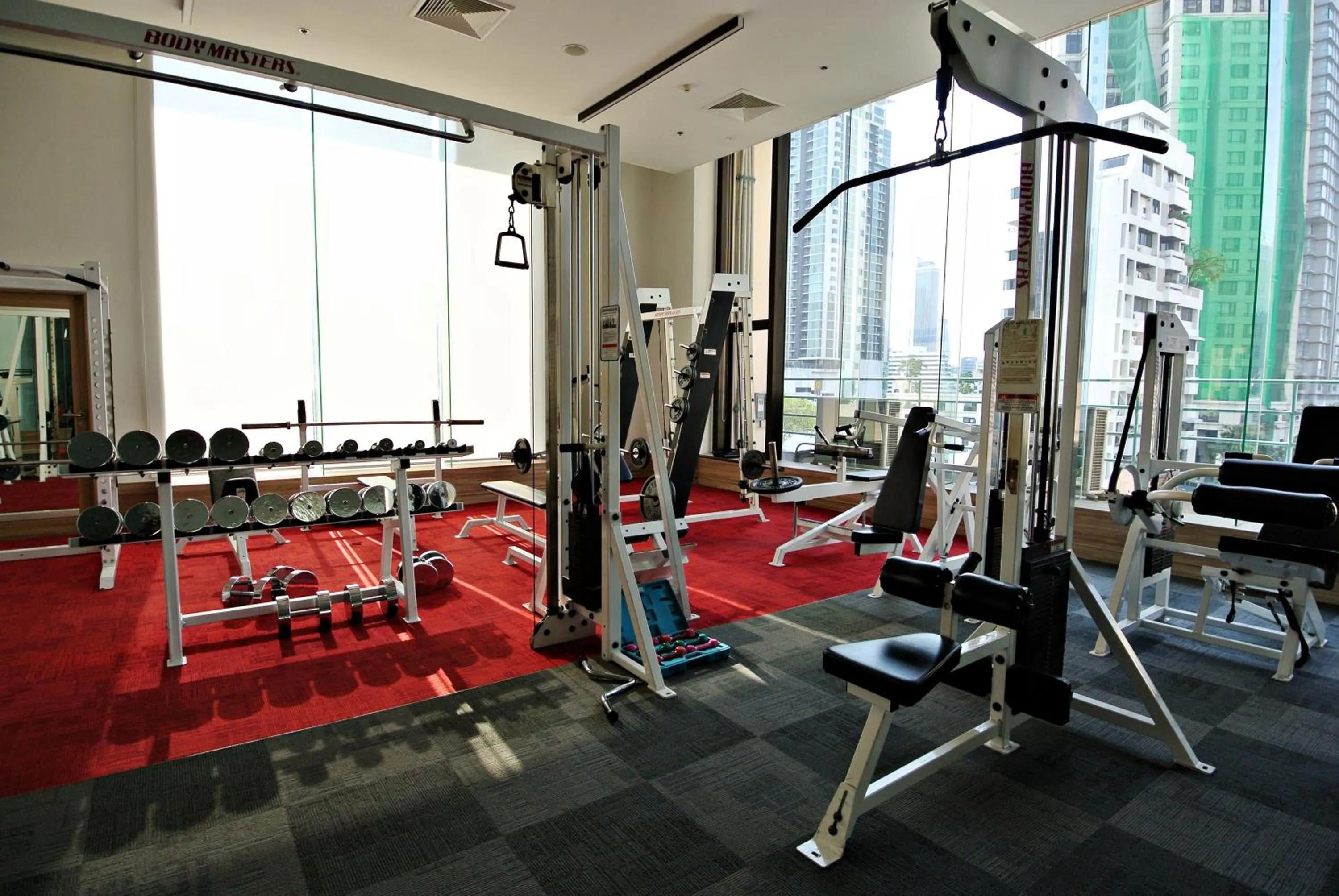 Fitness centre/facilities in Somerset Park Suanplu Bangkok