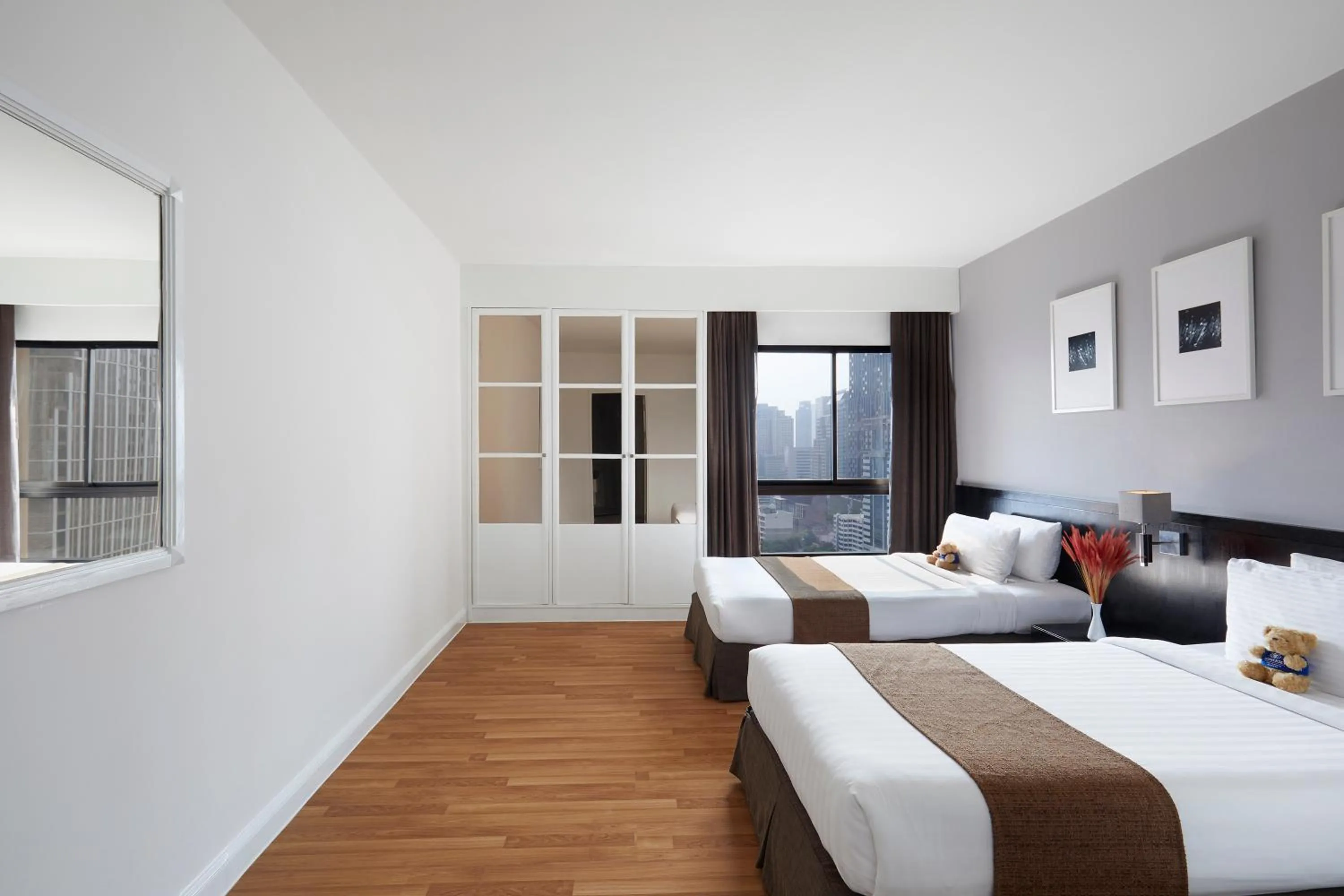 Bedroom, Bed in Somerset Park Suanplu Bangkok