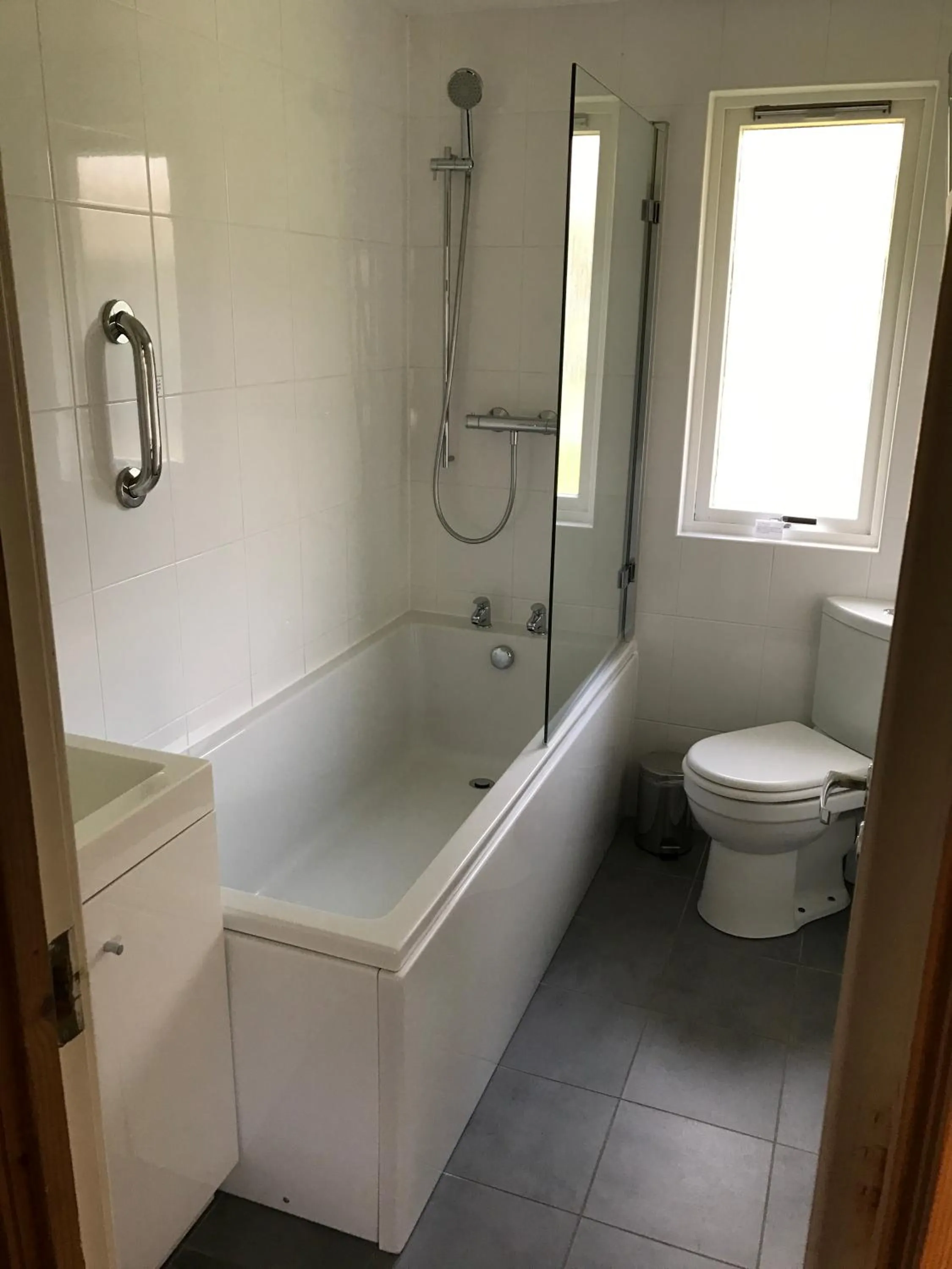 Bathroom in Loch Monzievaird Chalets