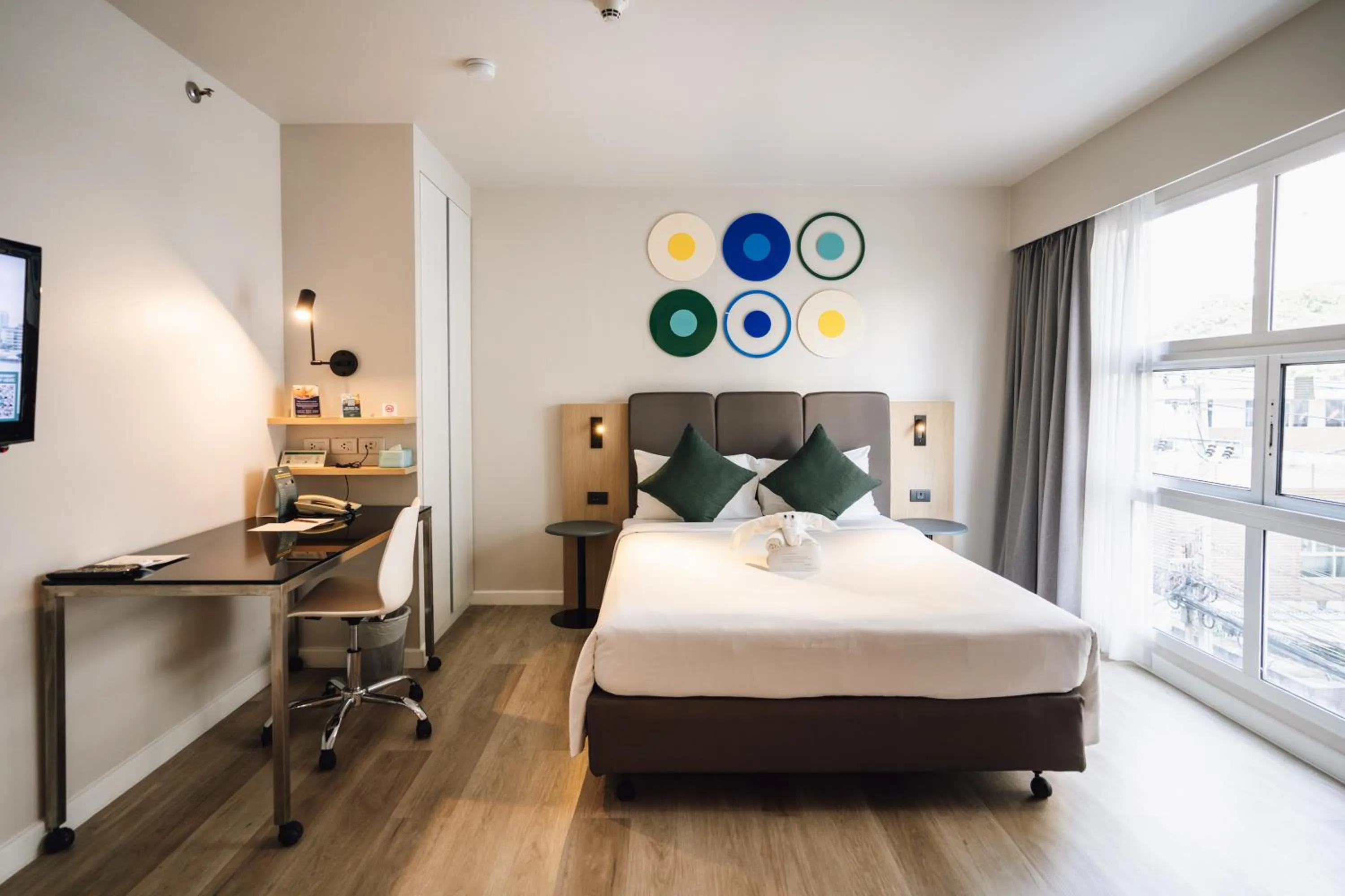 Bed in Citadines Sukhumvit 16 Bangkok