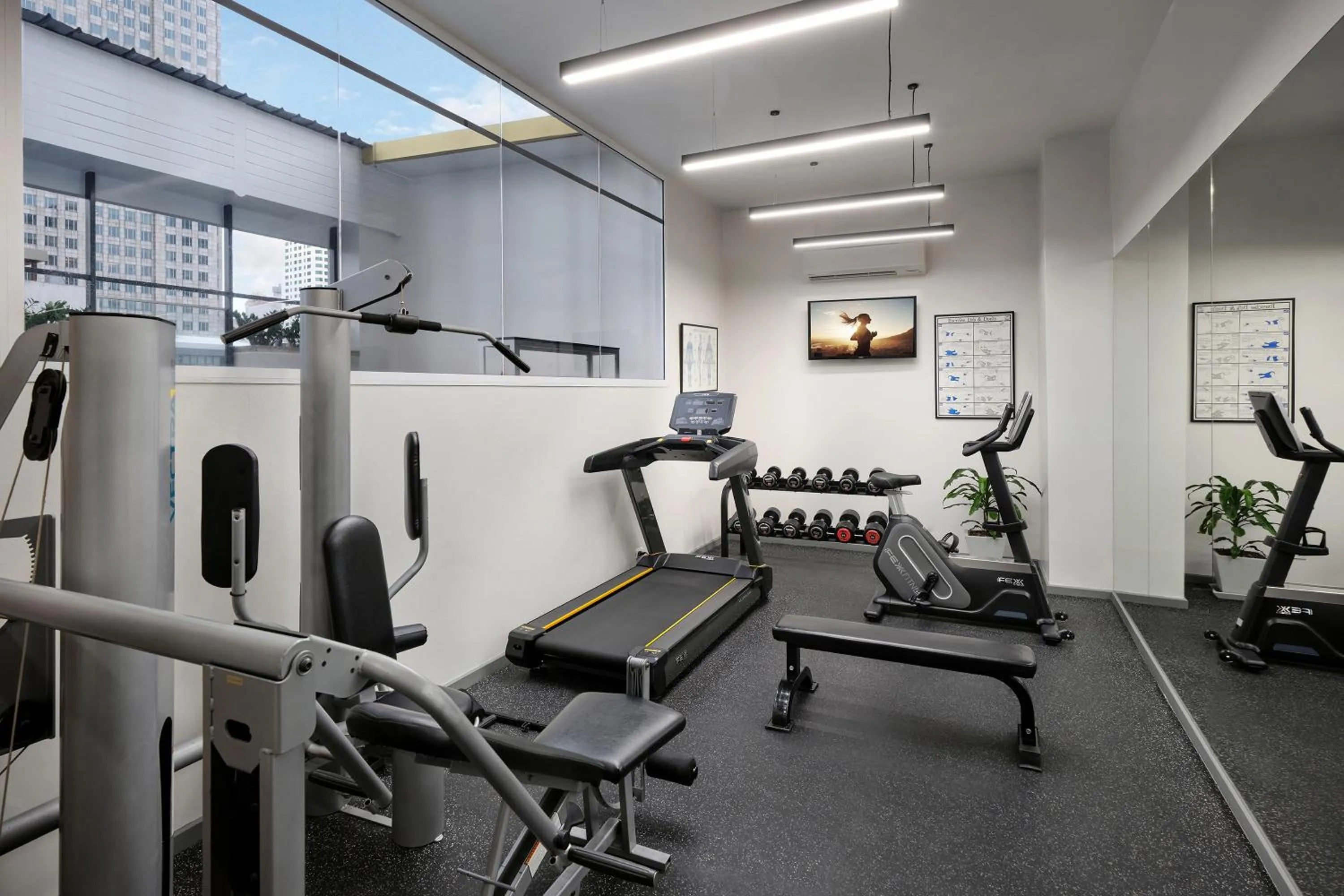 Fitness centre/facilities in Citadines Sukhumvit 16 Bangkok