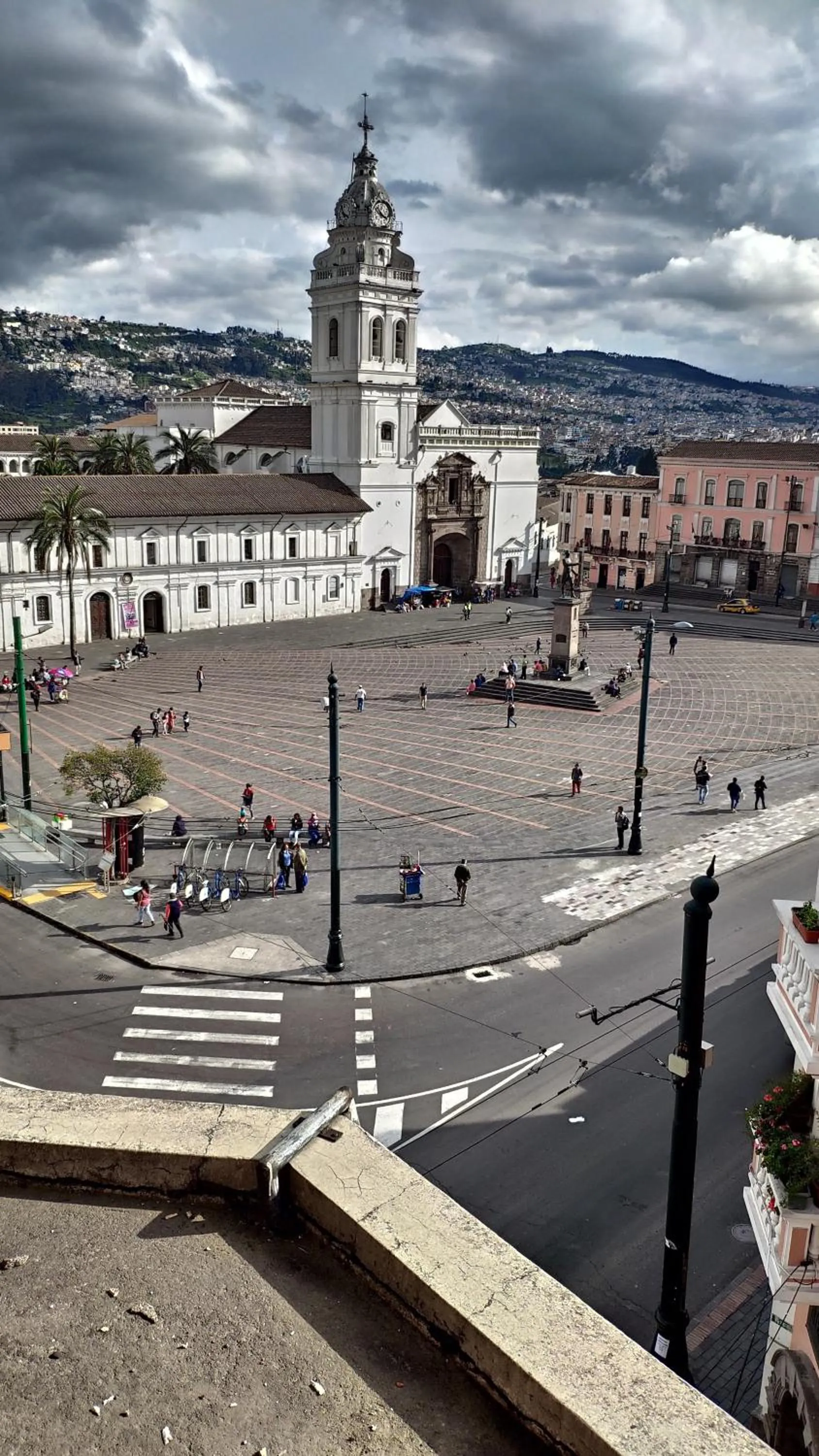 City view in Hotel Real Audiencia