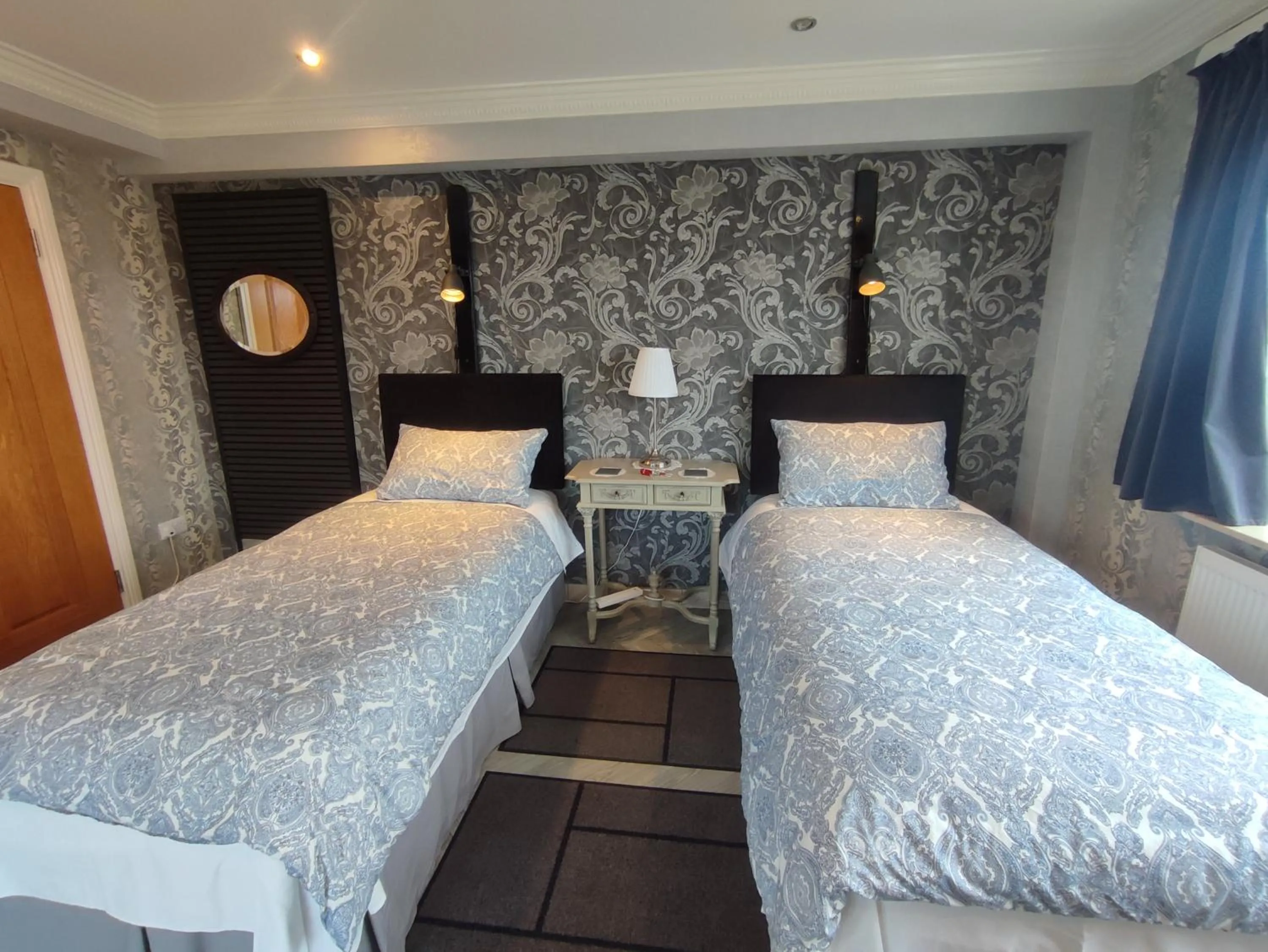 Bed in Marie's Bed and Breakfast