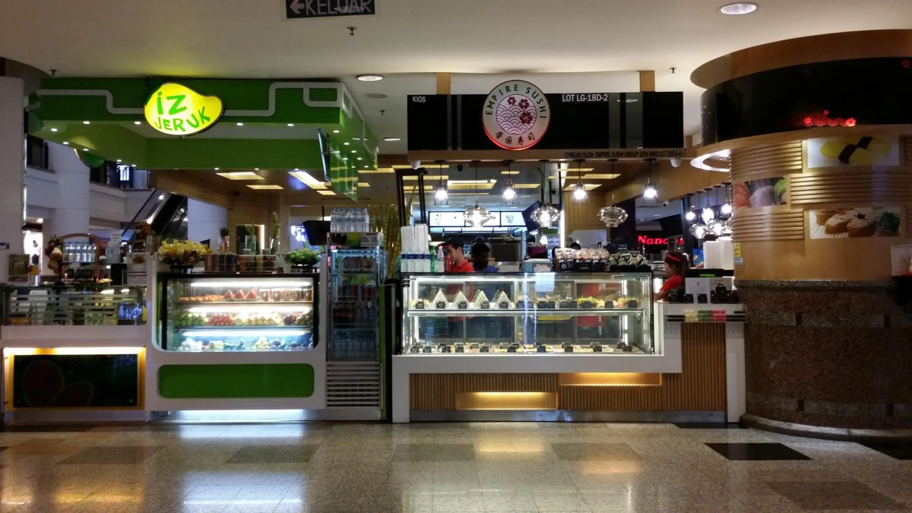 Restaurant/places to eat in Sunbow Suites @ Times Square Kuala Lumpur