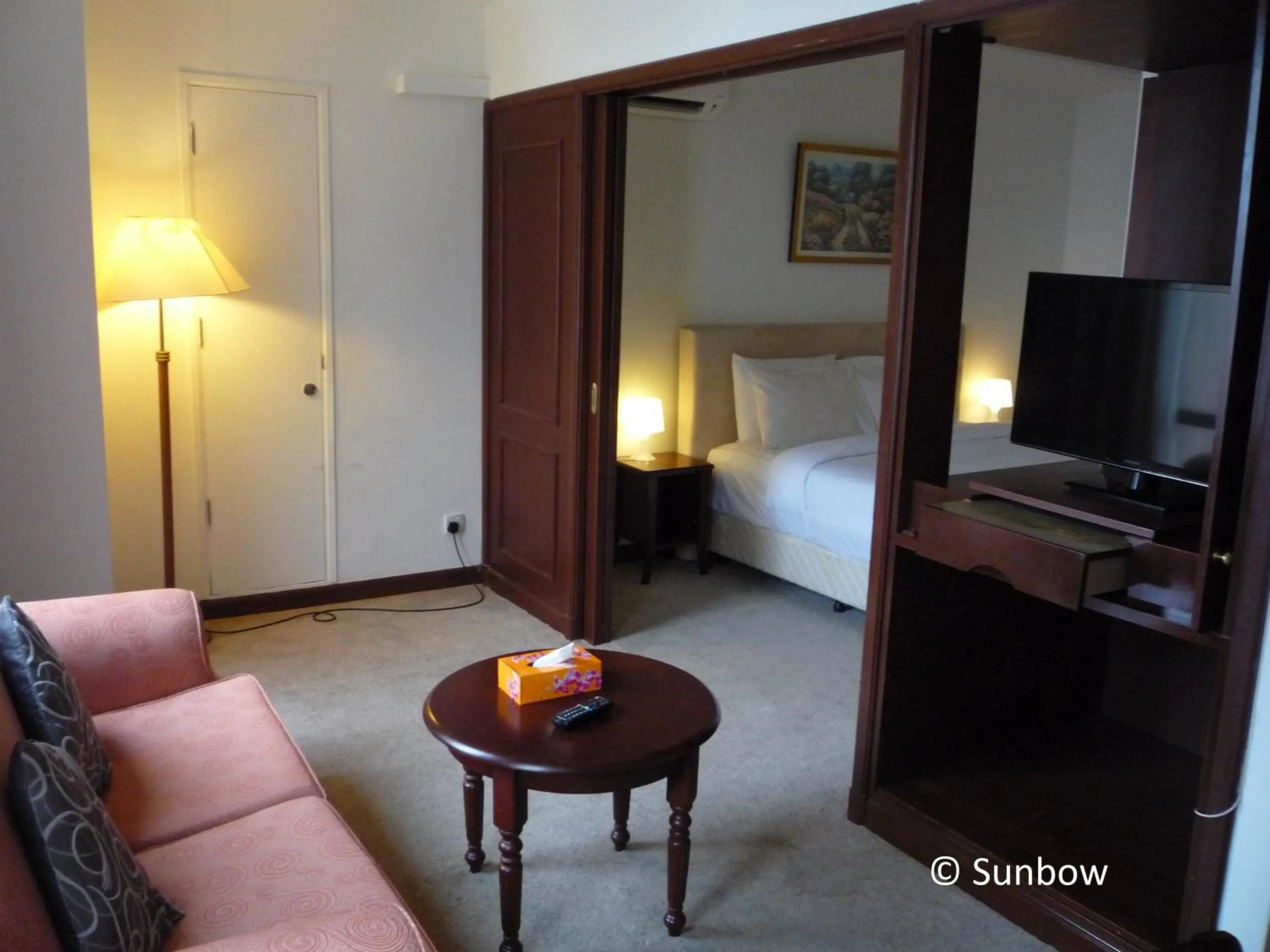 Living room, Bed in Sunbow Suites @ Times Square Kuala Lumpur