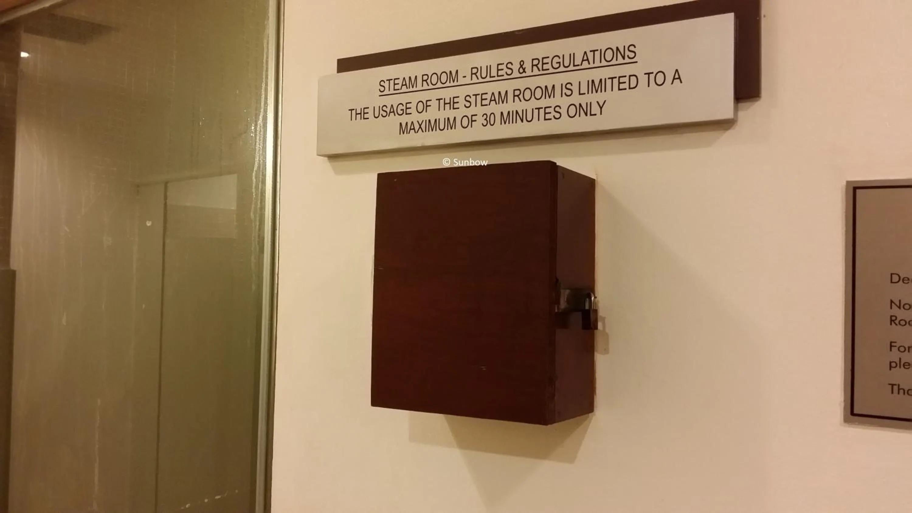 Steam room in Sunbow Suites @ Times Square Kuala Lumpur