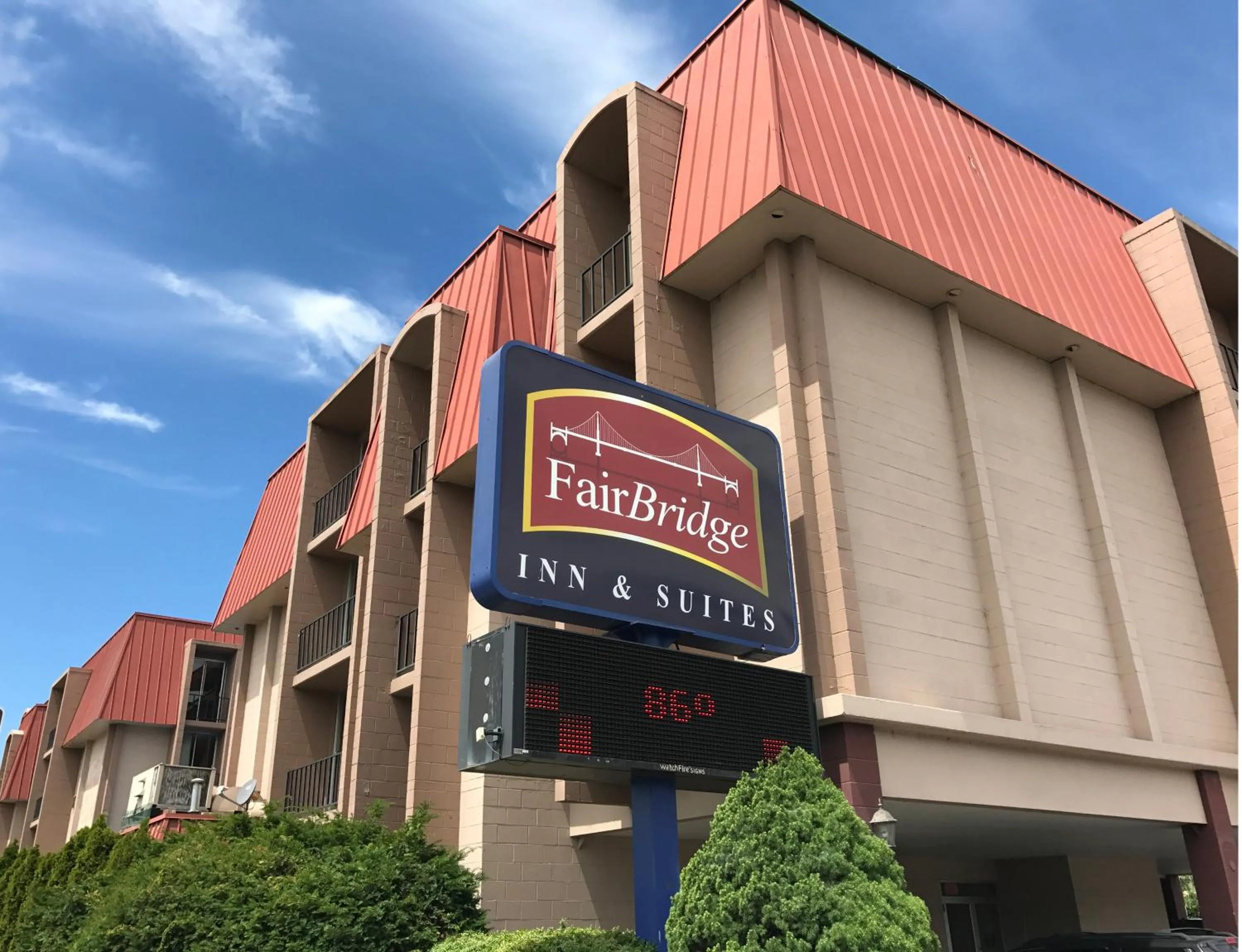 Facade/entrance in FairBridge Inn & Suites - Lewiston