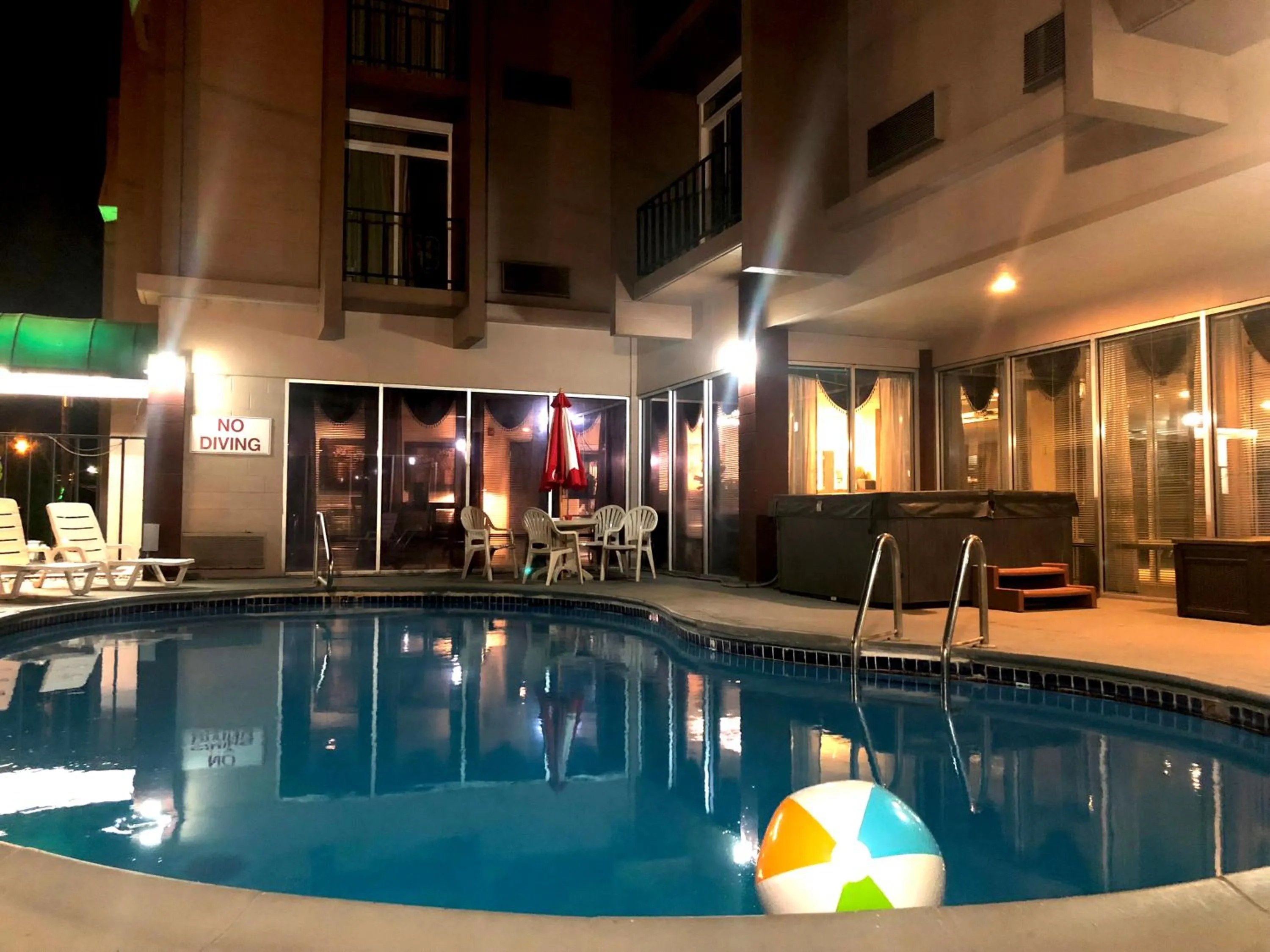 Swimming pool in FairBridge Inn & Suites - Lewiston