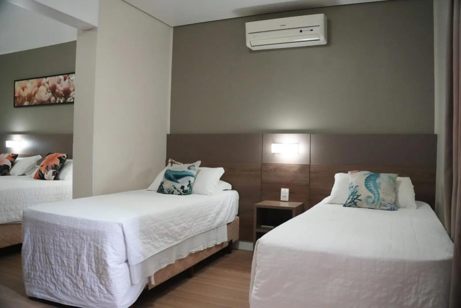 Bedroom, Bed in Hotel Bella Camboriú