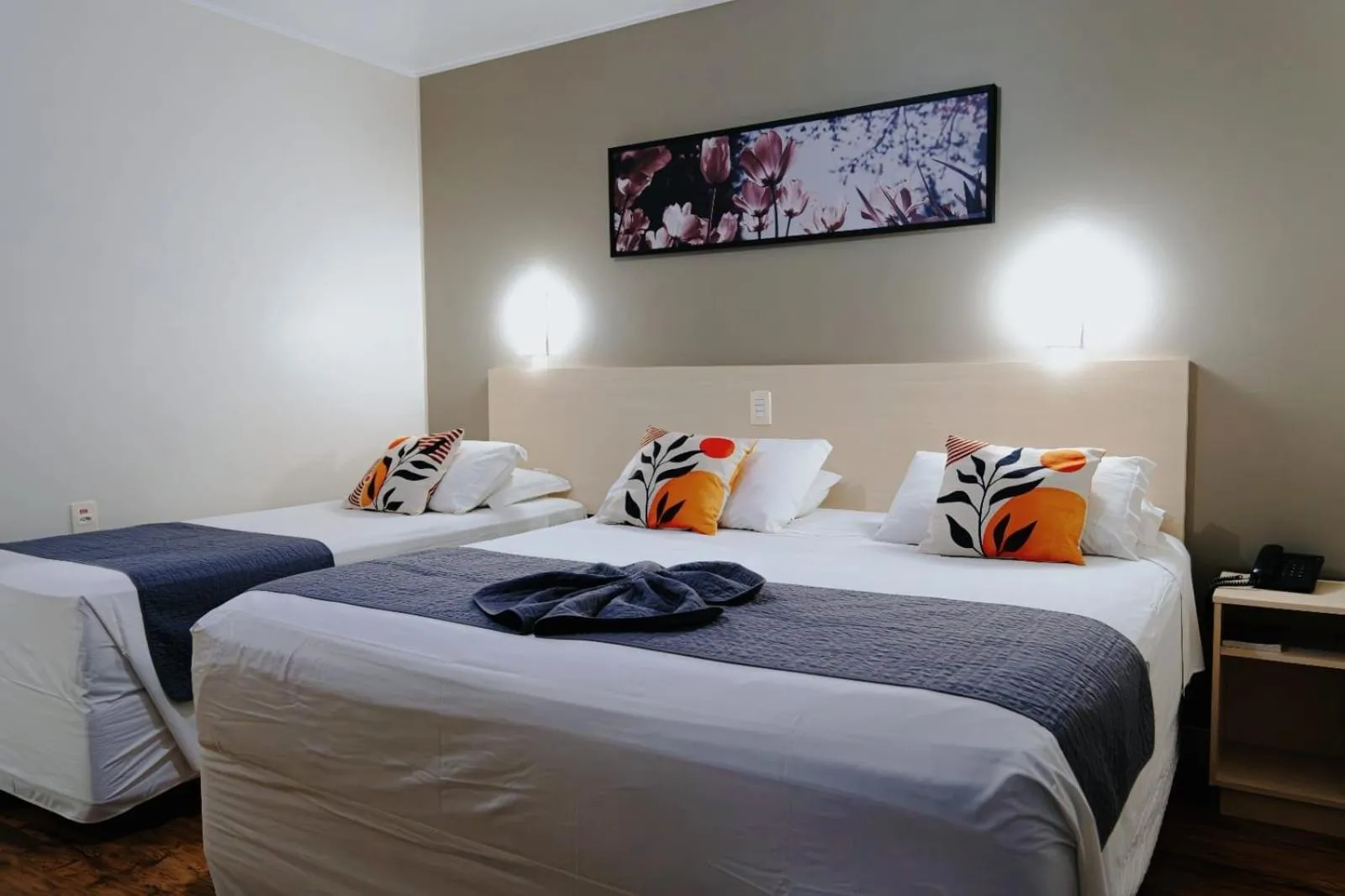 Bedroom, Bed in Hotel Bella Camboriú