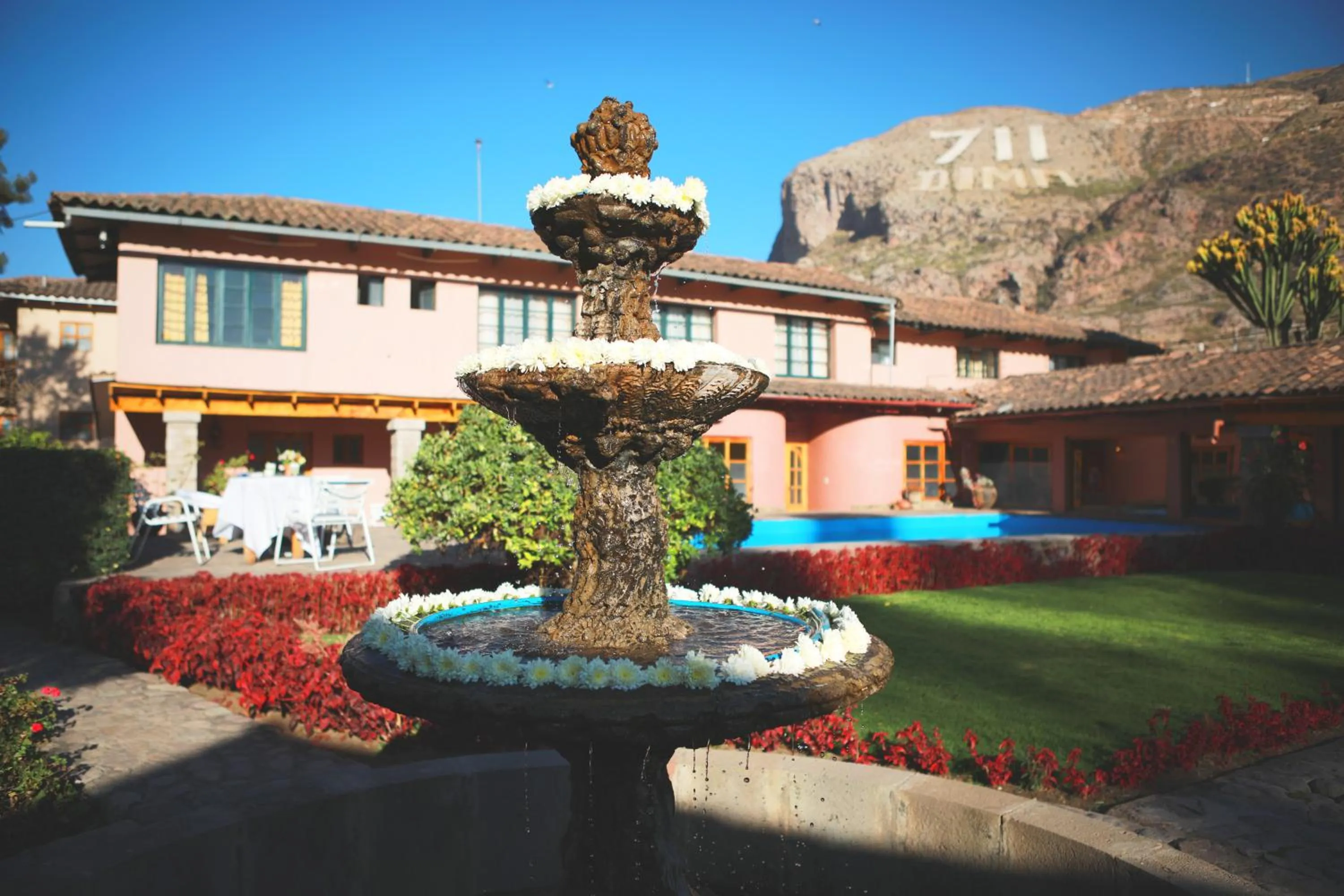 Garden in Hotel San Agustin Urubamba