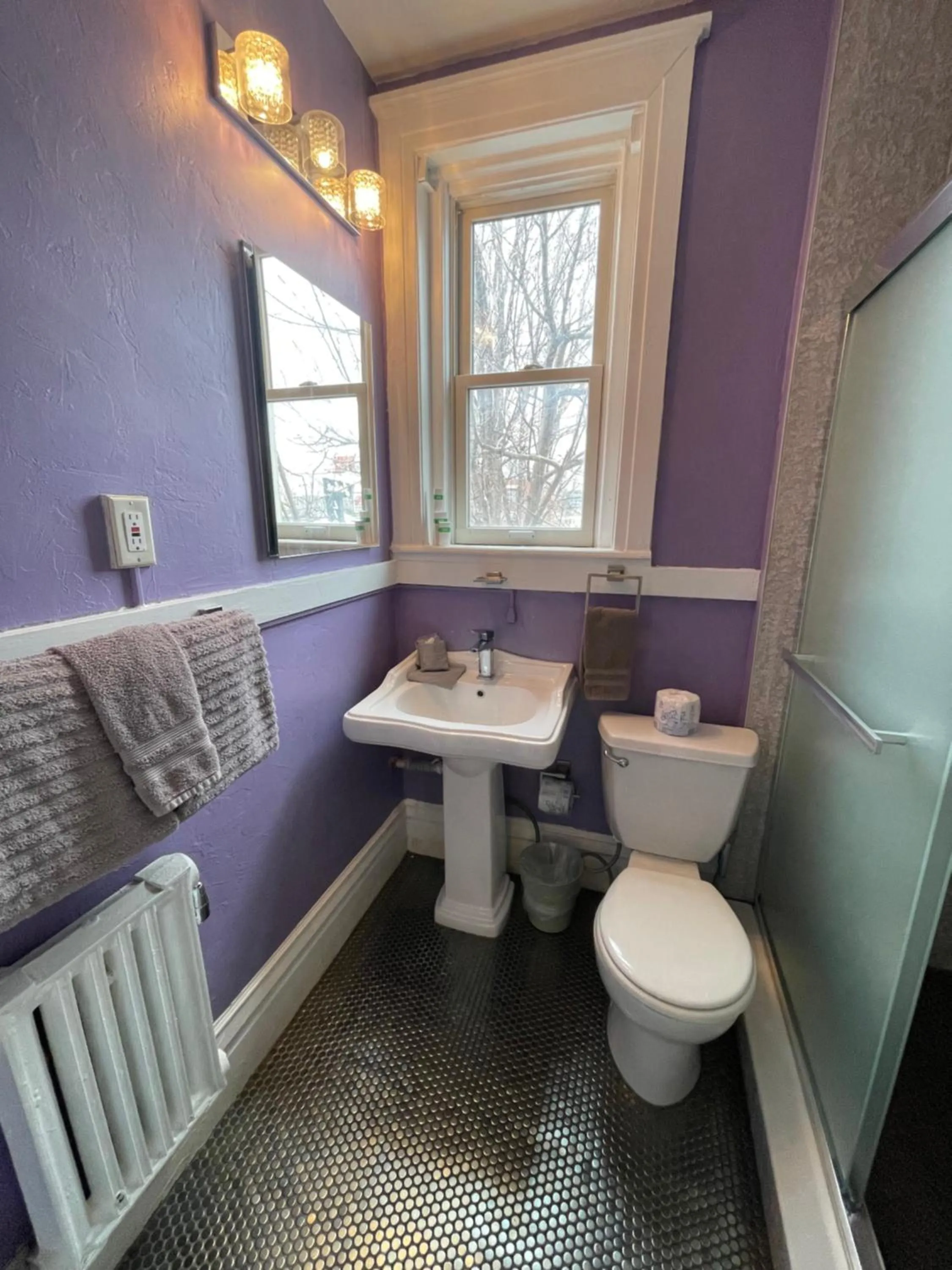 Bathroom in The Holiday Chalet Victorian