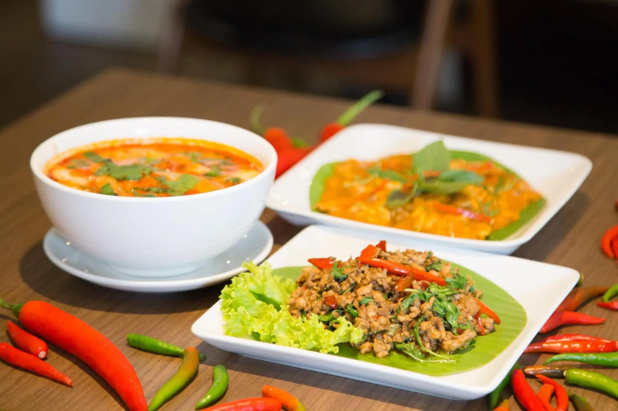 Restaurant/places to eat in Shama Lakeview Asoke Bangkok