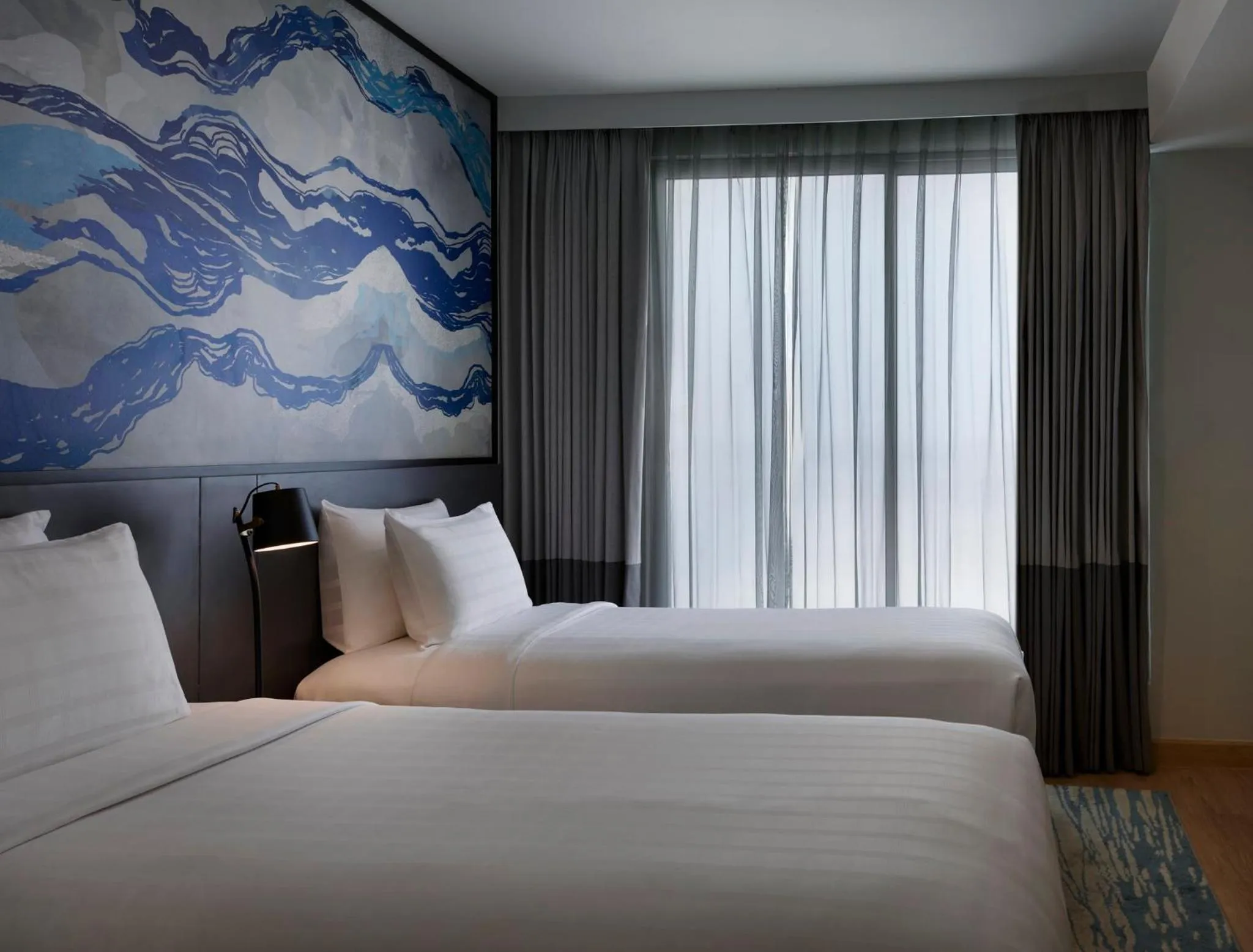 Photo of the whole room, Bed in Shama Lakeview Asoke Bangkok