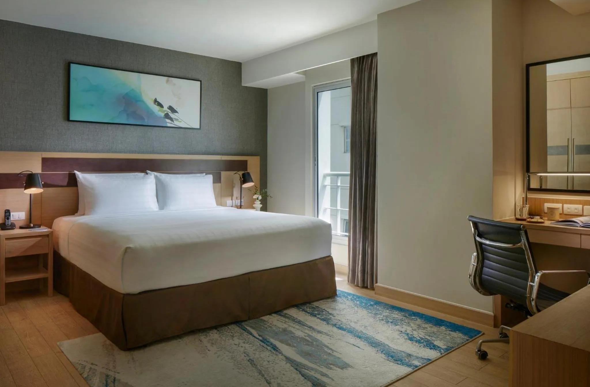 Photo of the whole room, Bed in Shama Lakeview Asoke Bangkok