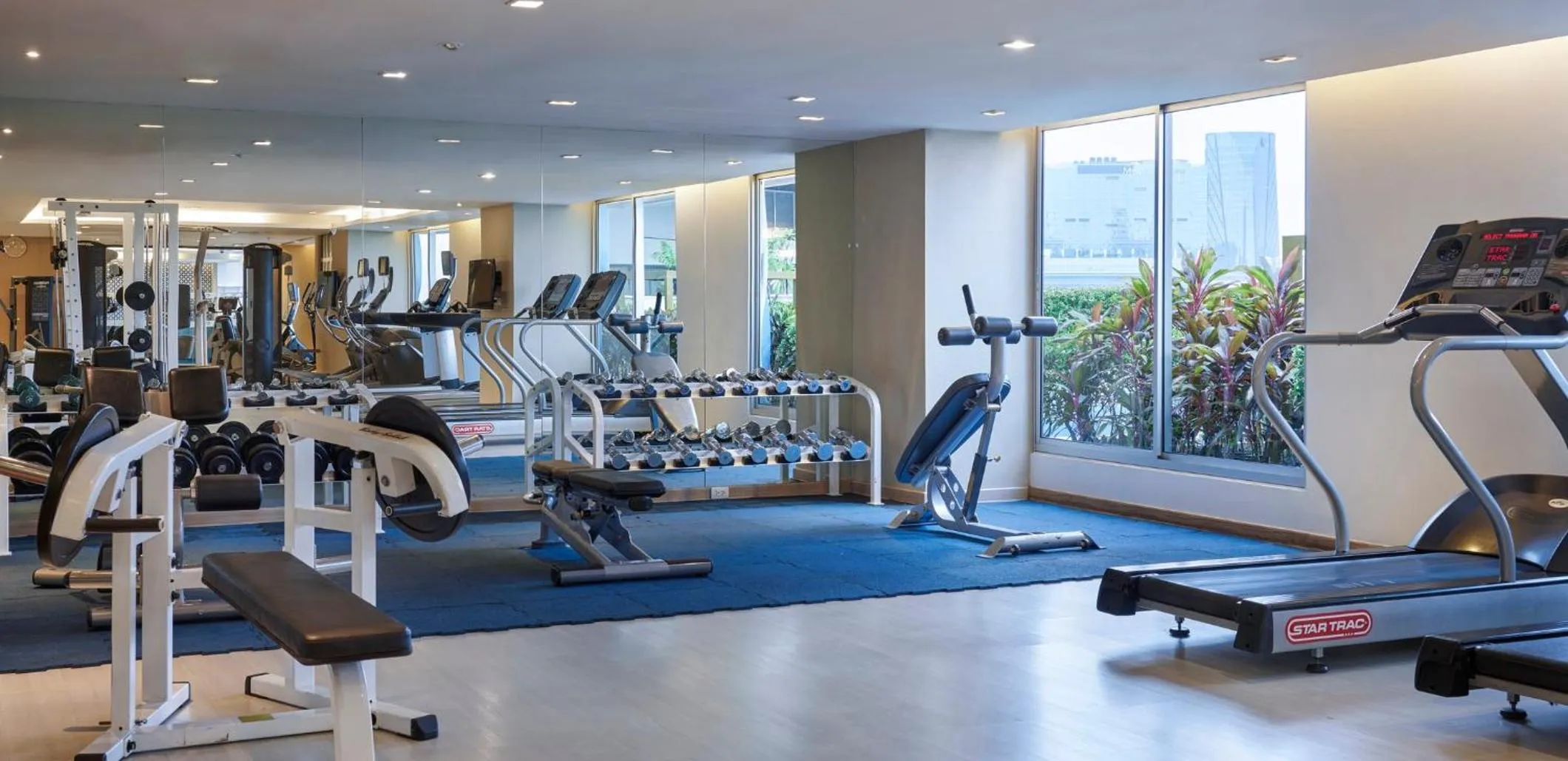 Fitness centre/facilities in Shama Lakeview Asoke Bangkok