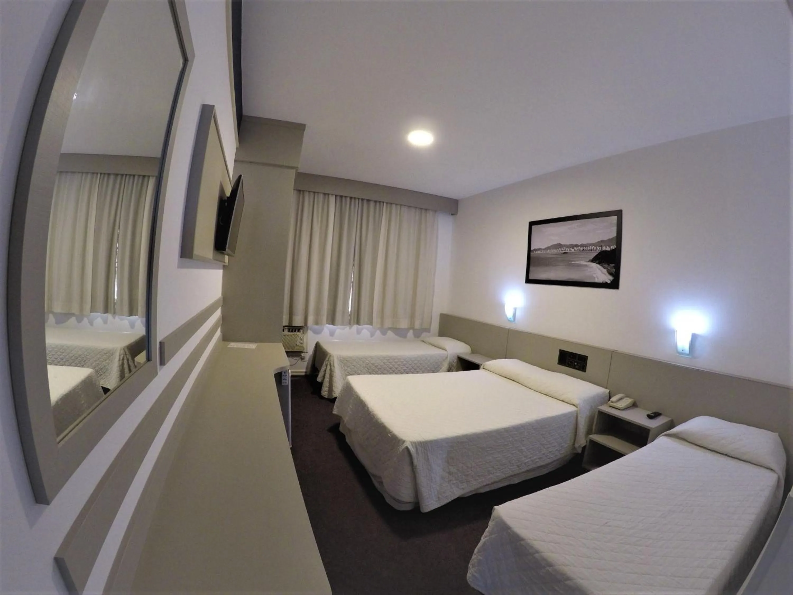 Bed in Hotel Gracher Praia