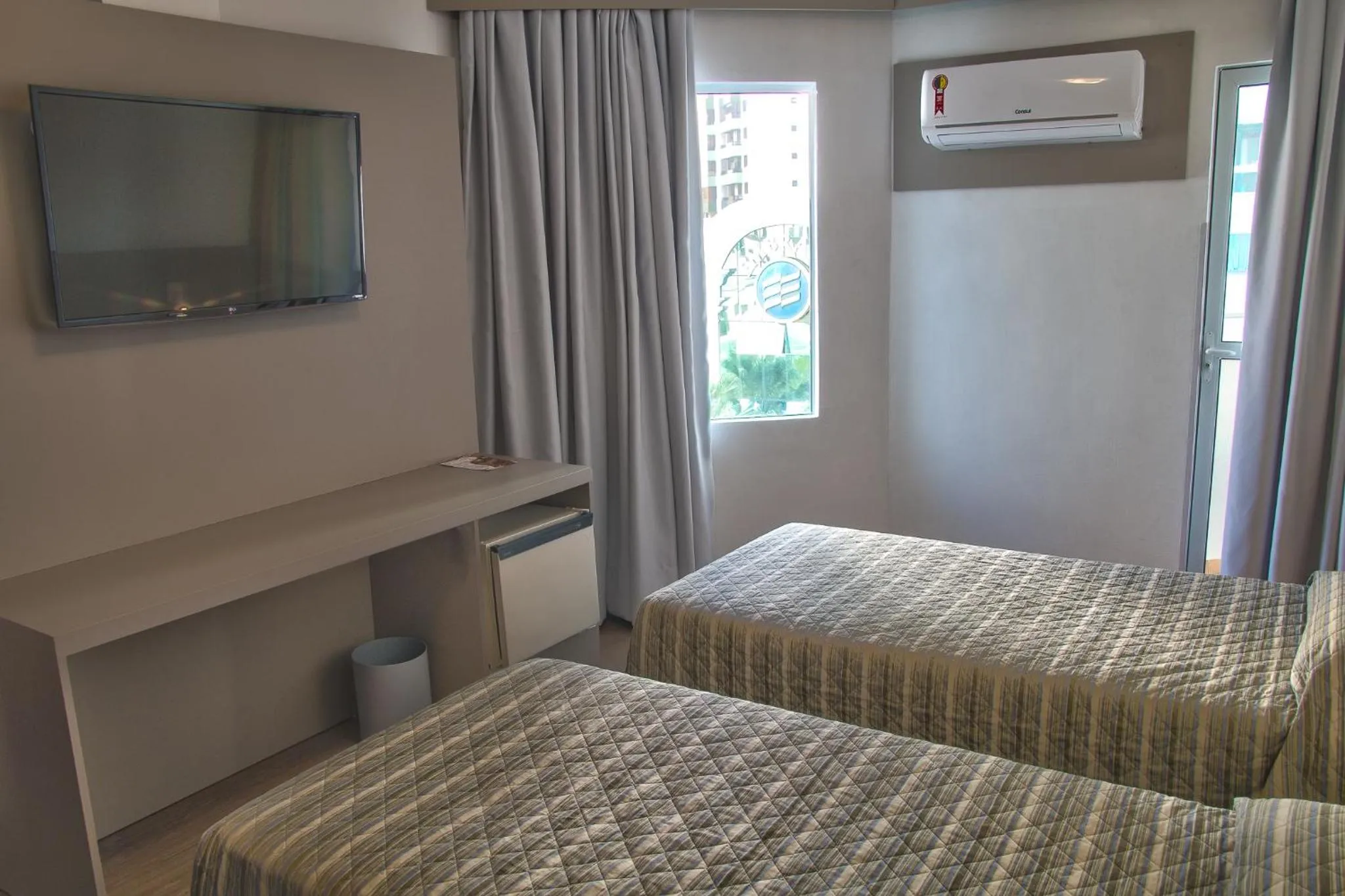 Bed in Hotel Gracher Praia