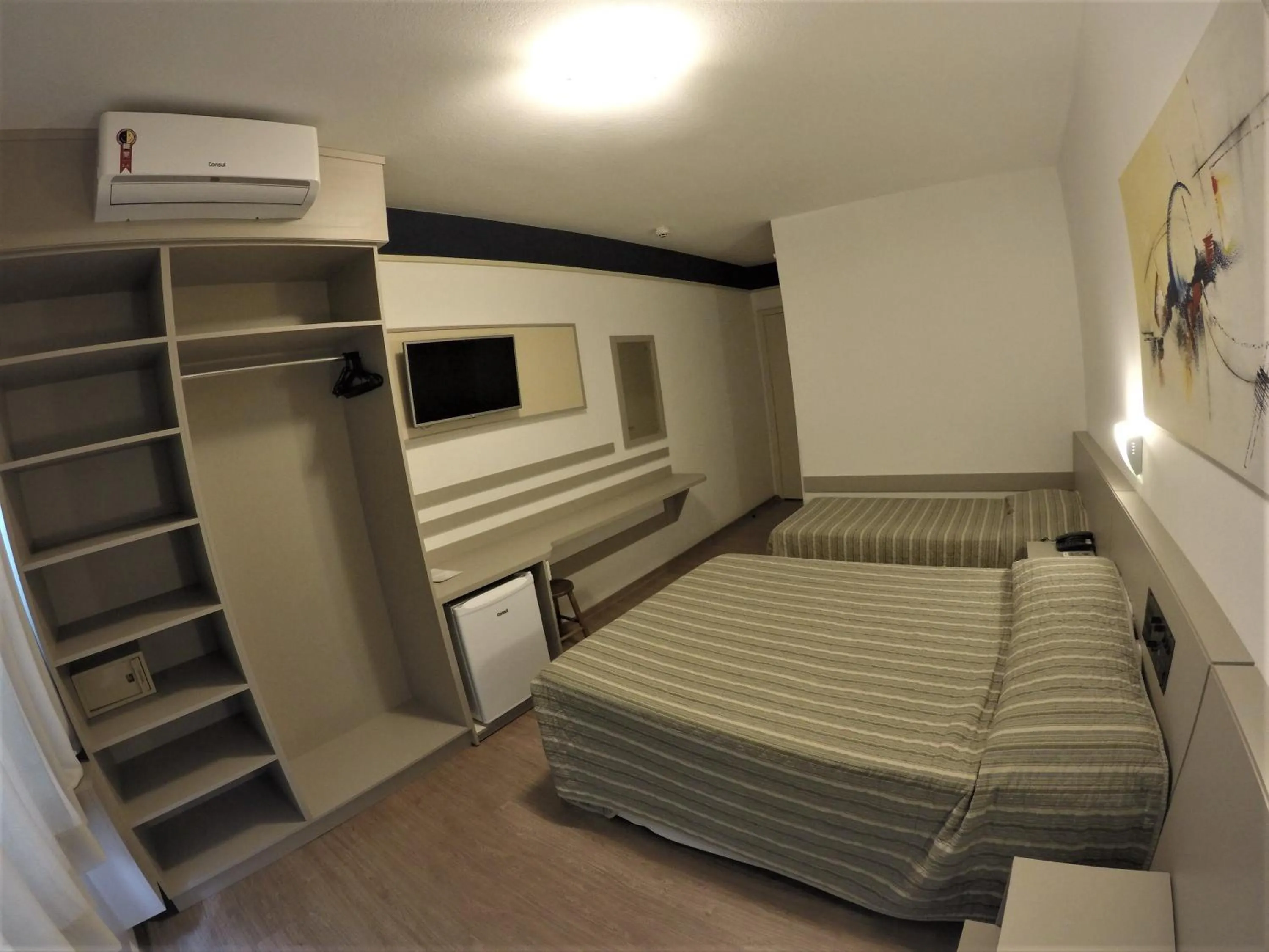 Bed in Hotel Gracher Praia