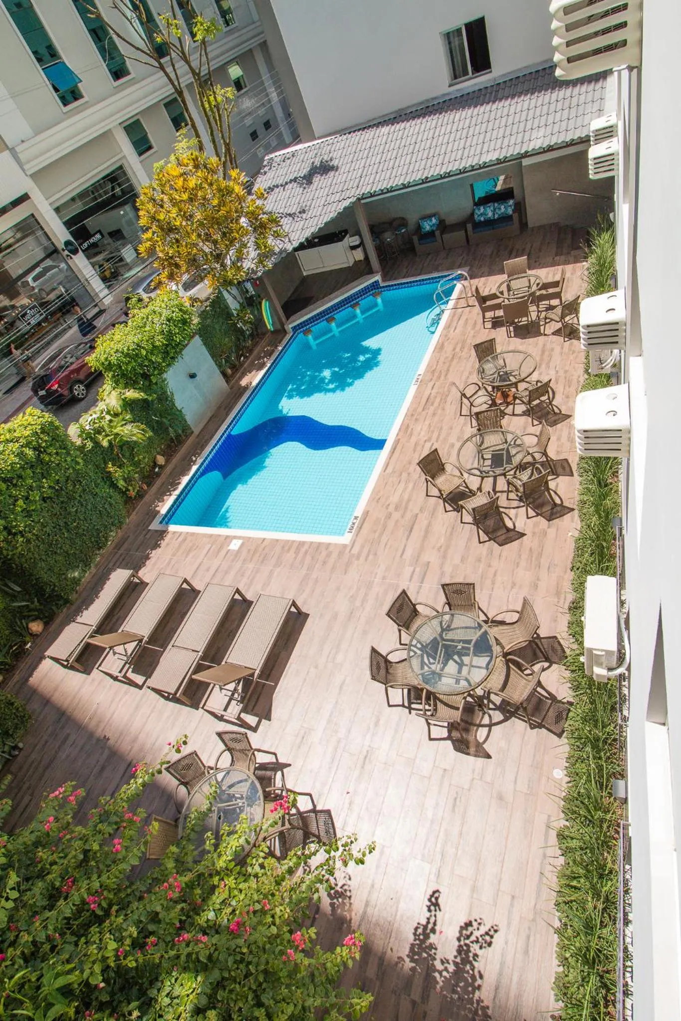 Swimming pool in Hotel Gracher Praia