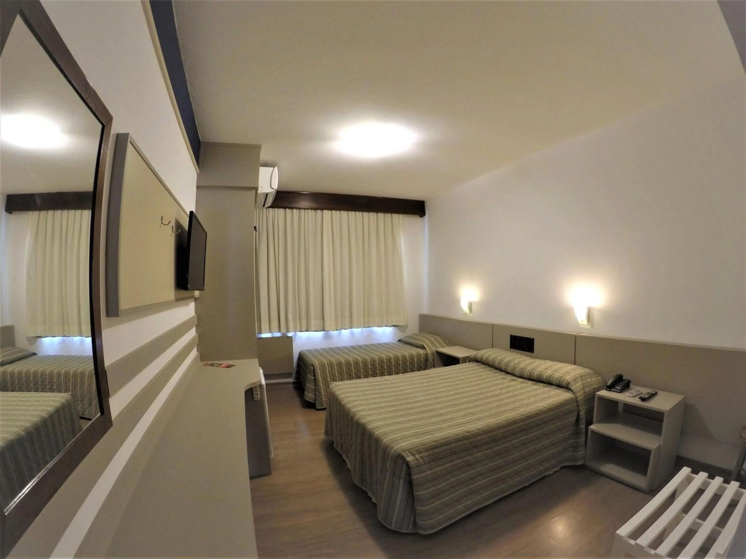 Bed in Hotel Gracher Praia