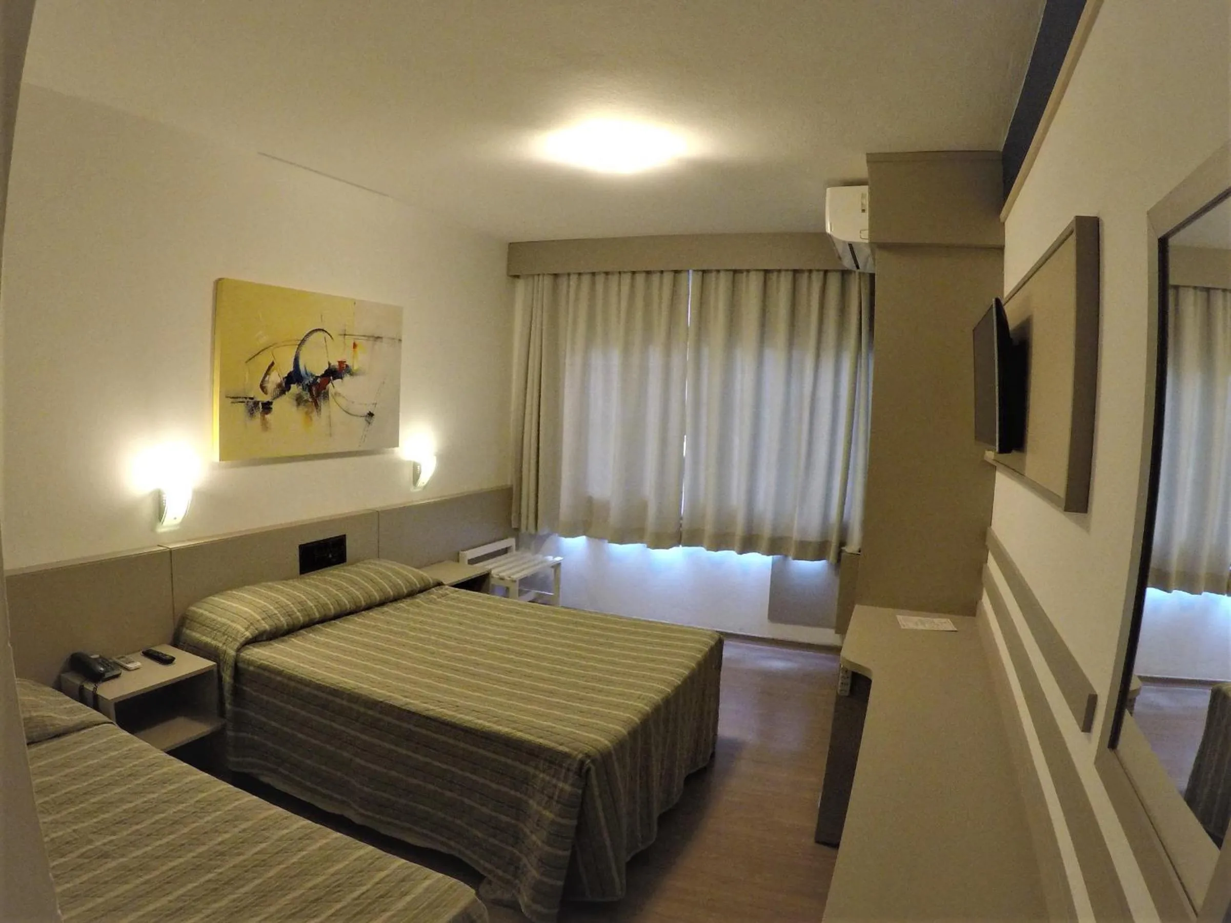 Bed in Hotel Gracher Praia