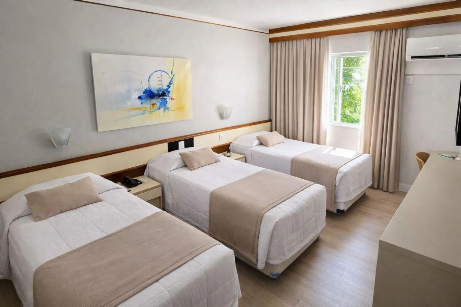 Bedroom, Bed in Hotel Gracher Praia