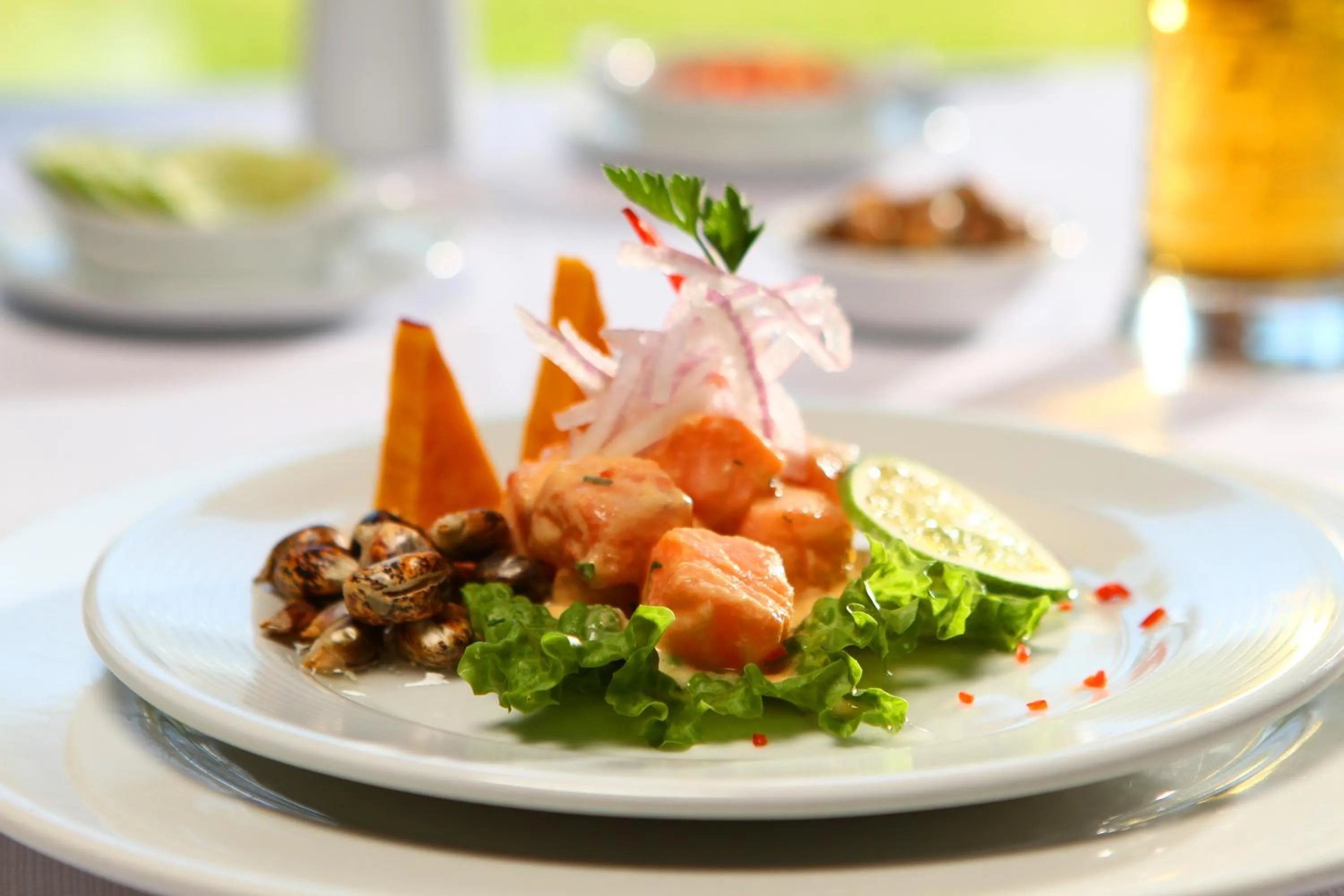Food in San Agustin Monasterio de la Recoleta