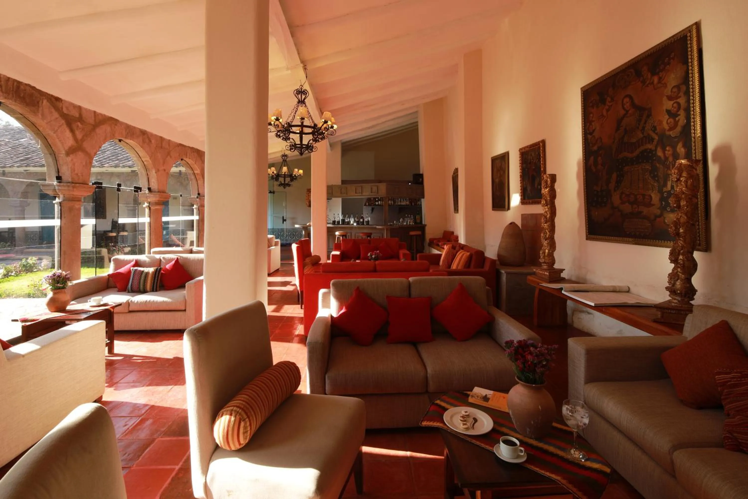 Living room in San Agustin Monasterio de la Recoleta