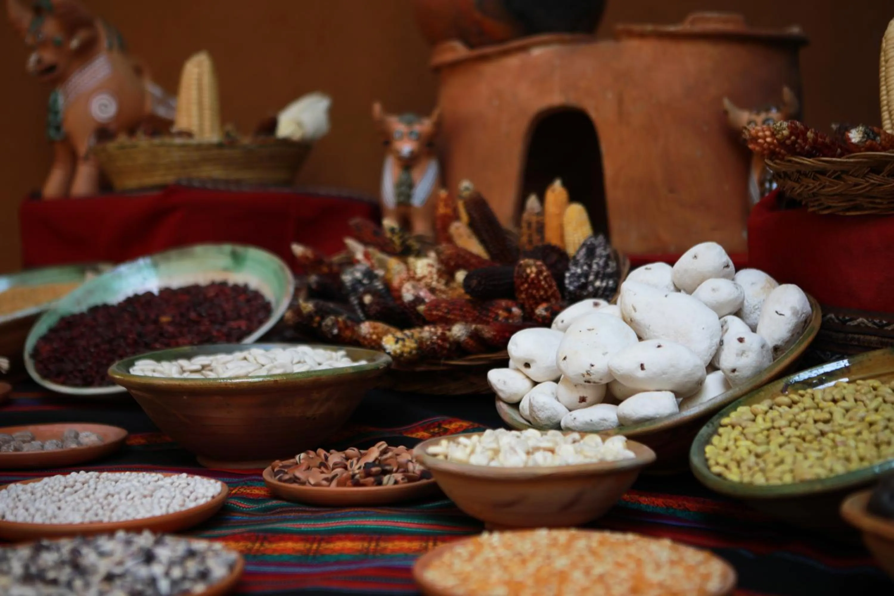 Food in San Agustin Monasterio de la Recoleta
