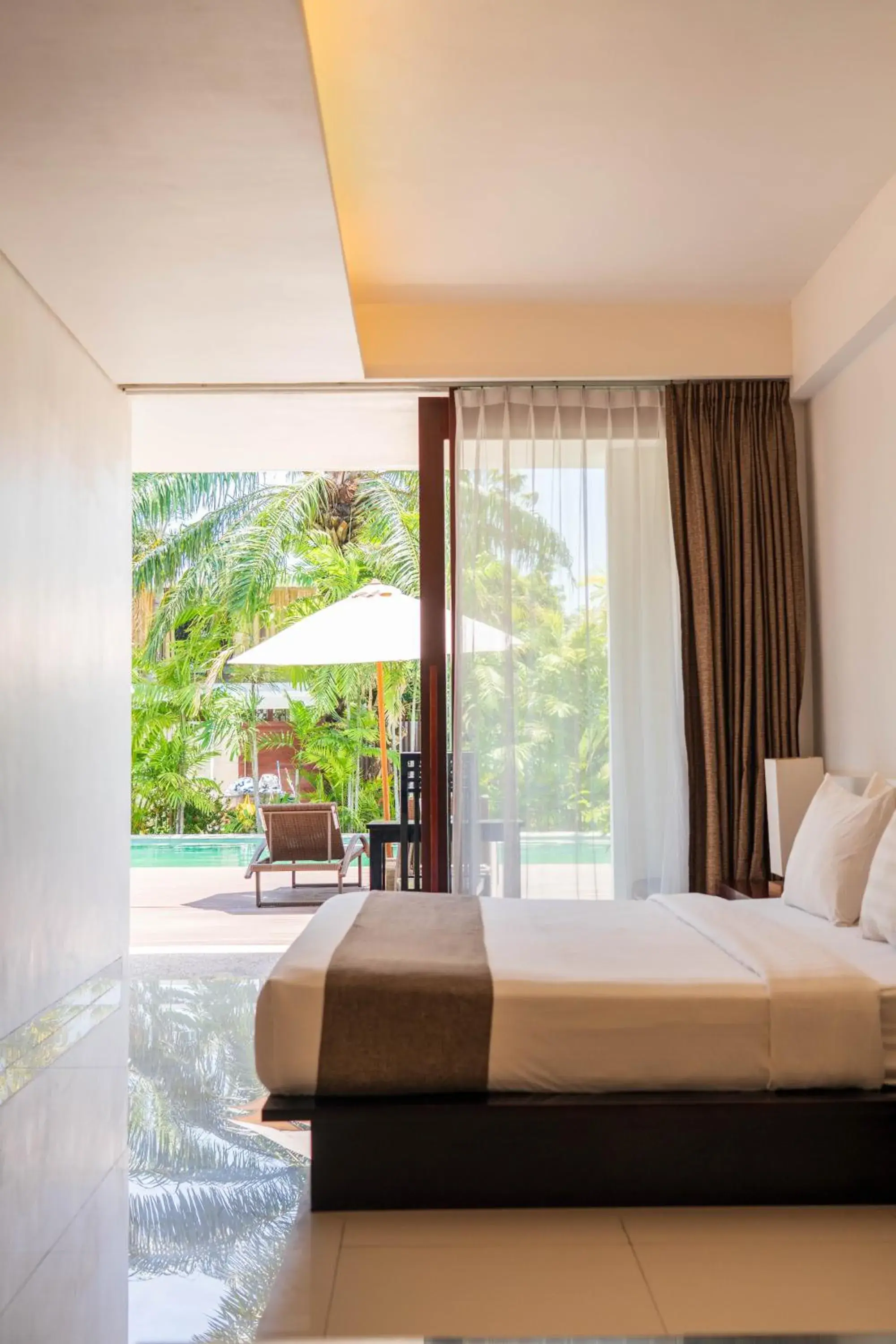 Deluxe Double or Twin Room with Pool View in The Wangsa Benoa Deluxe Double or Twin Room with Pool View in The Wangsa Benoa