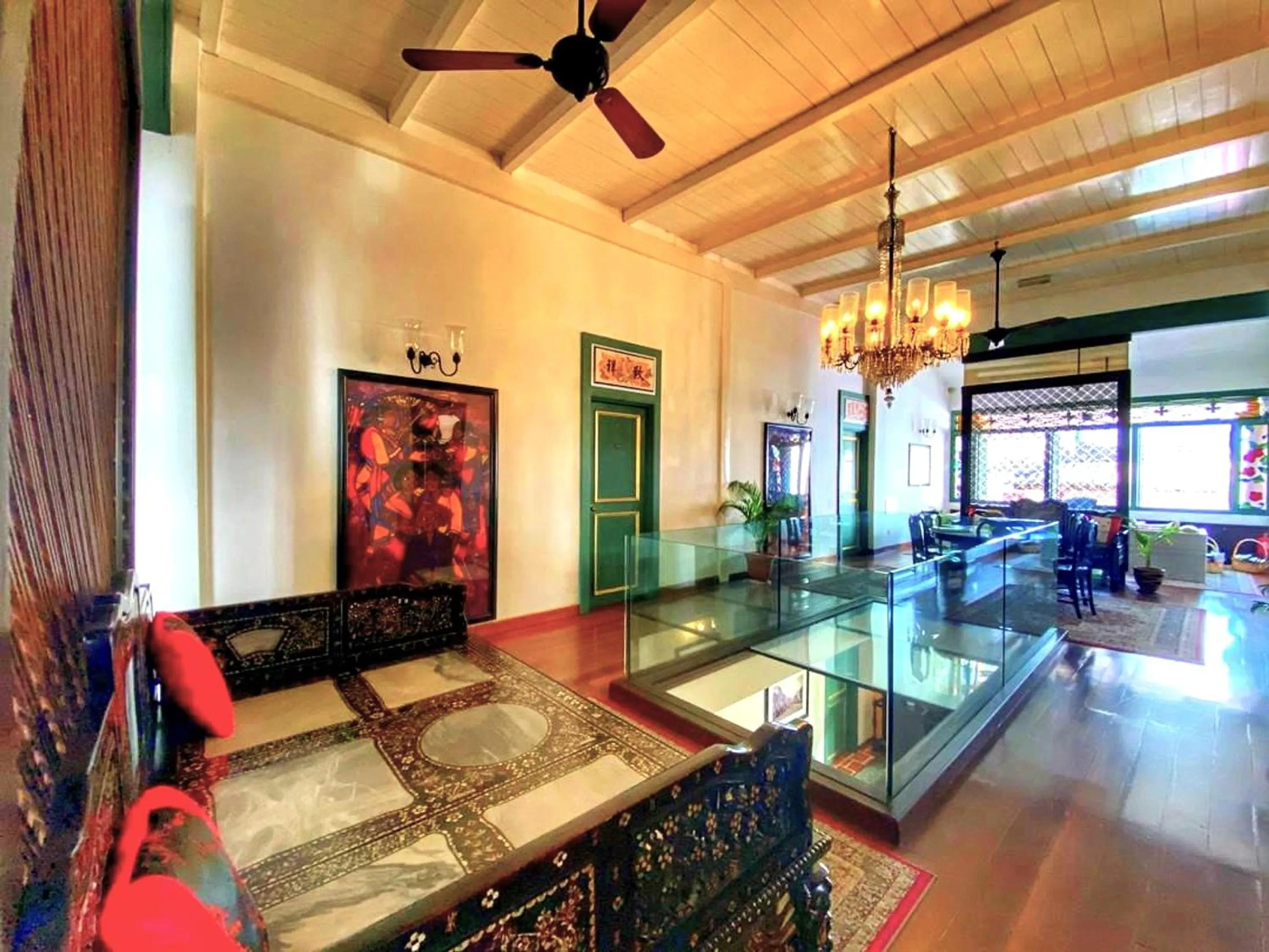 Decorative detail in Yeng Keng Hotel