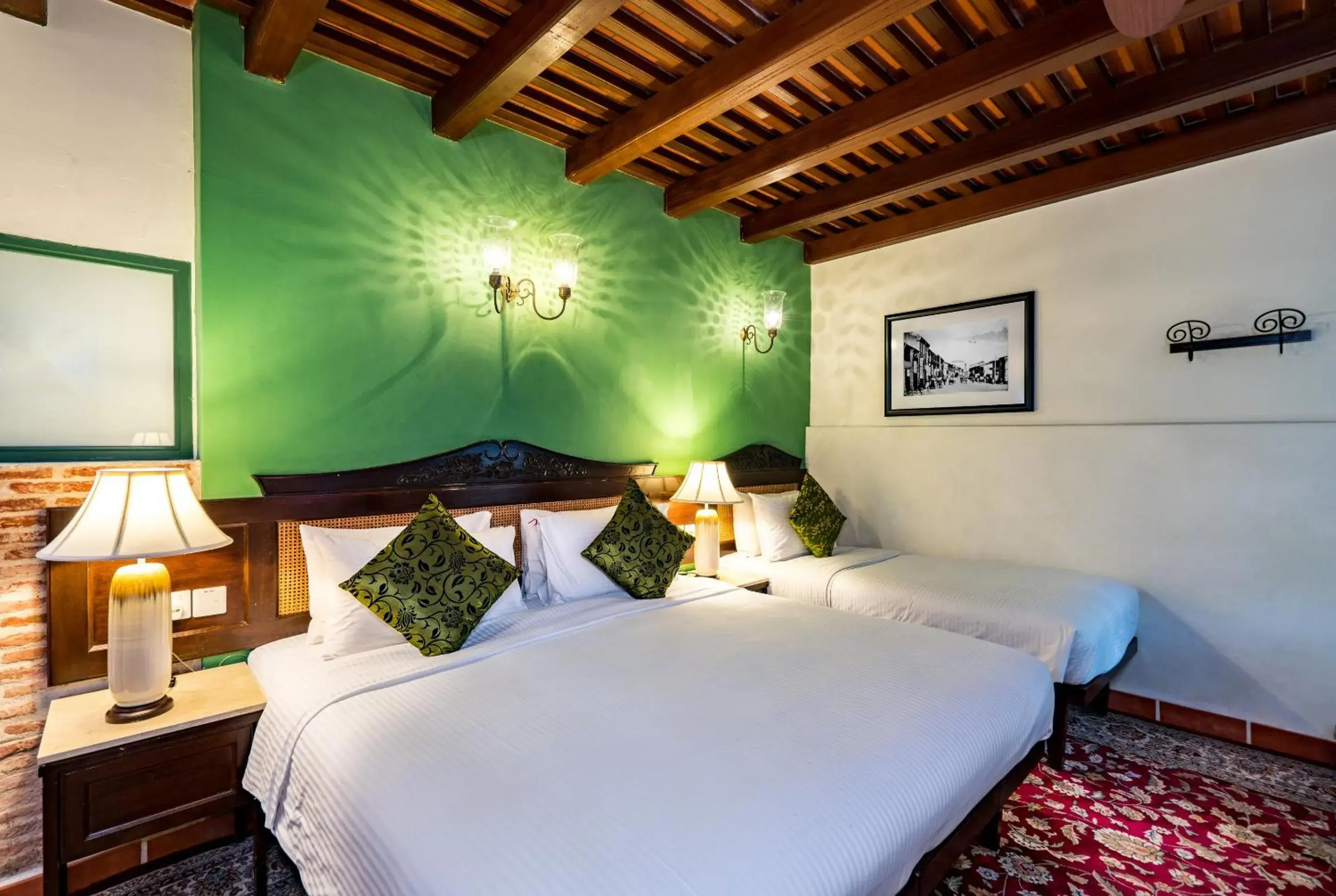 Family Room with Garden View in Yeng Keng Hotel Family Room with Garden View in Yeng Keng Hotel