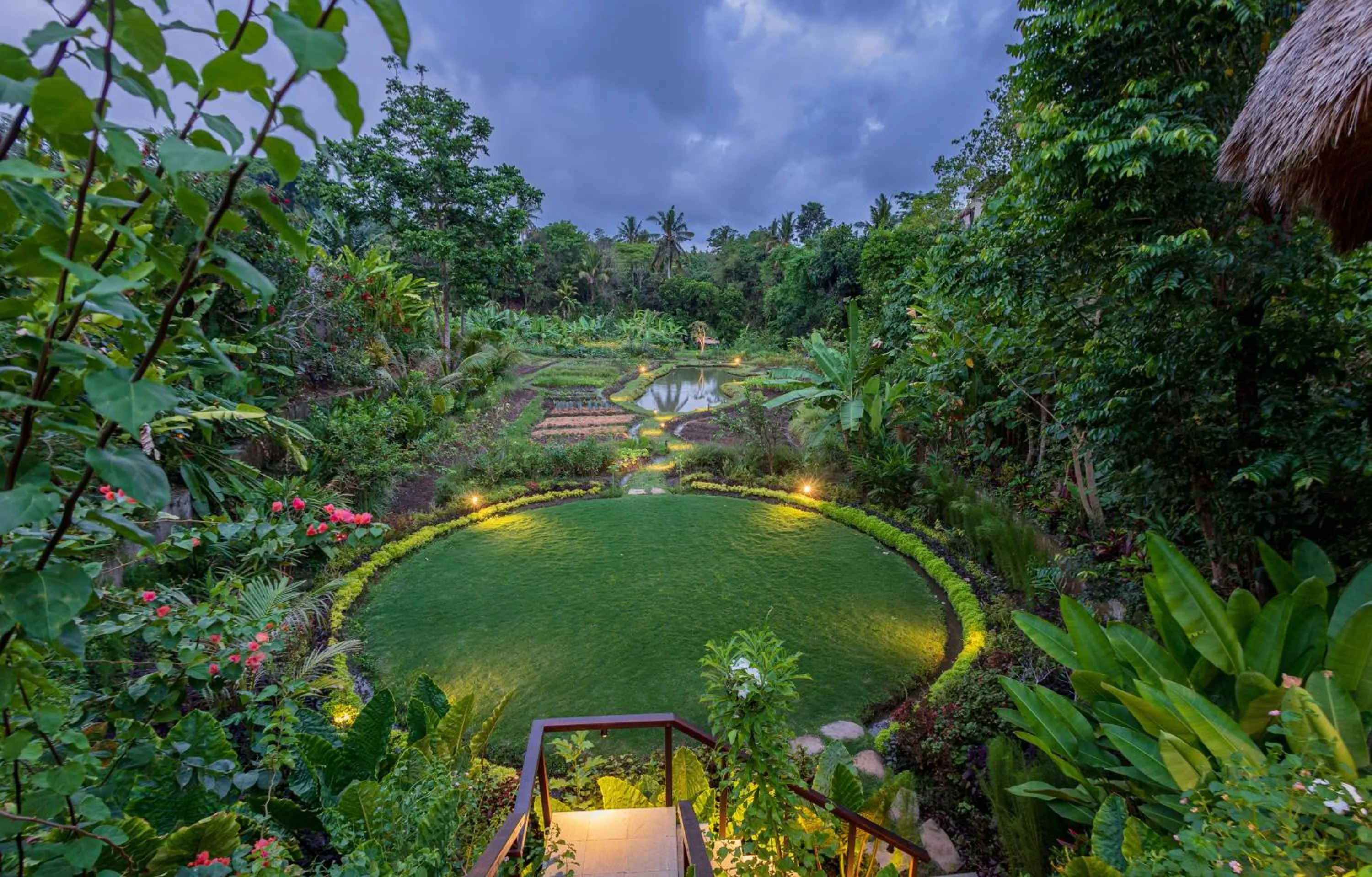 Natural landscape in Fivelements Retreat Bali, Ubud
