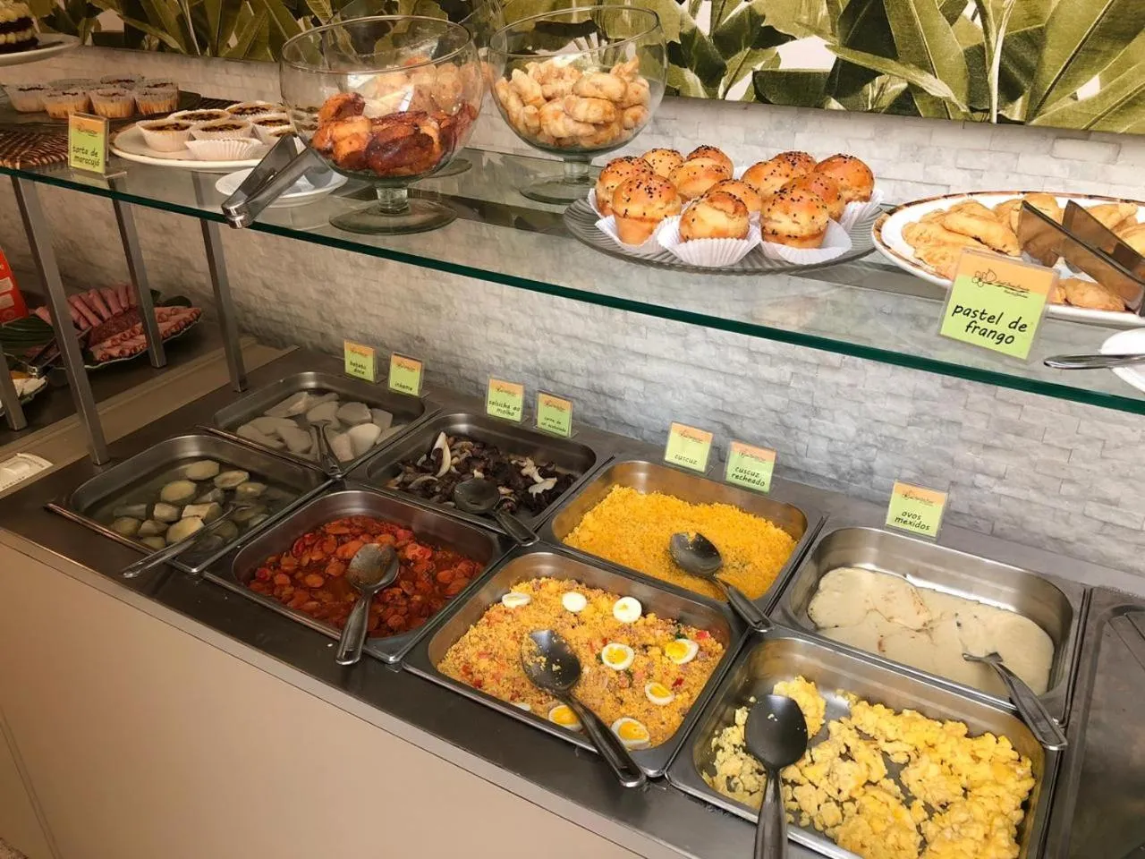 Buffet breakfast in Baía Branca Porto de Galinhas