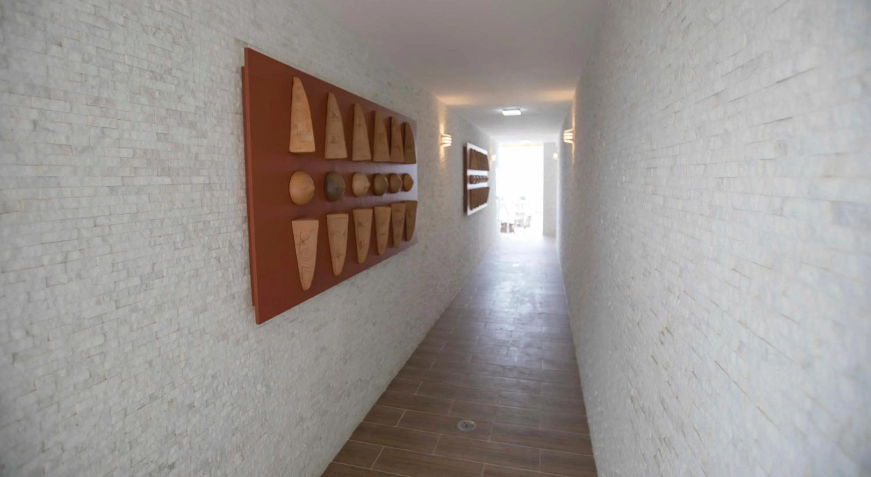 Decorative detail in Baía Branca Porto de Galinhas