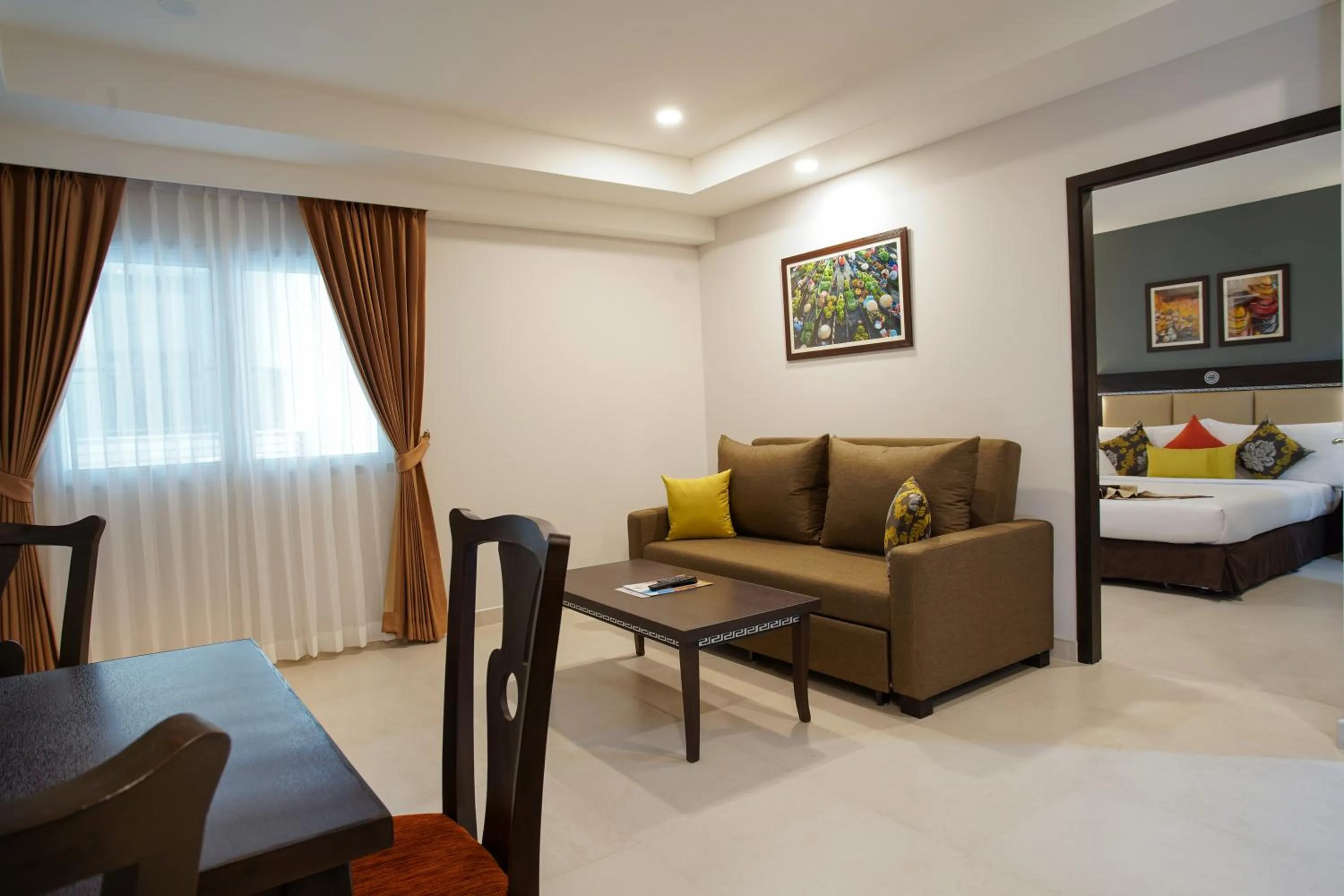 Bed in Club Mahindra Mac Boutique Hotel