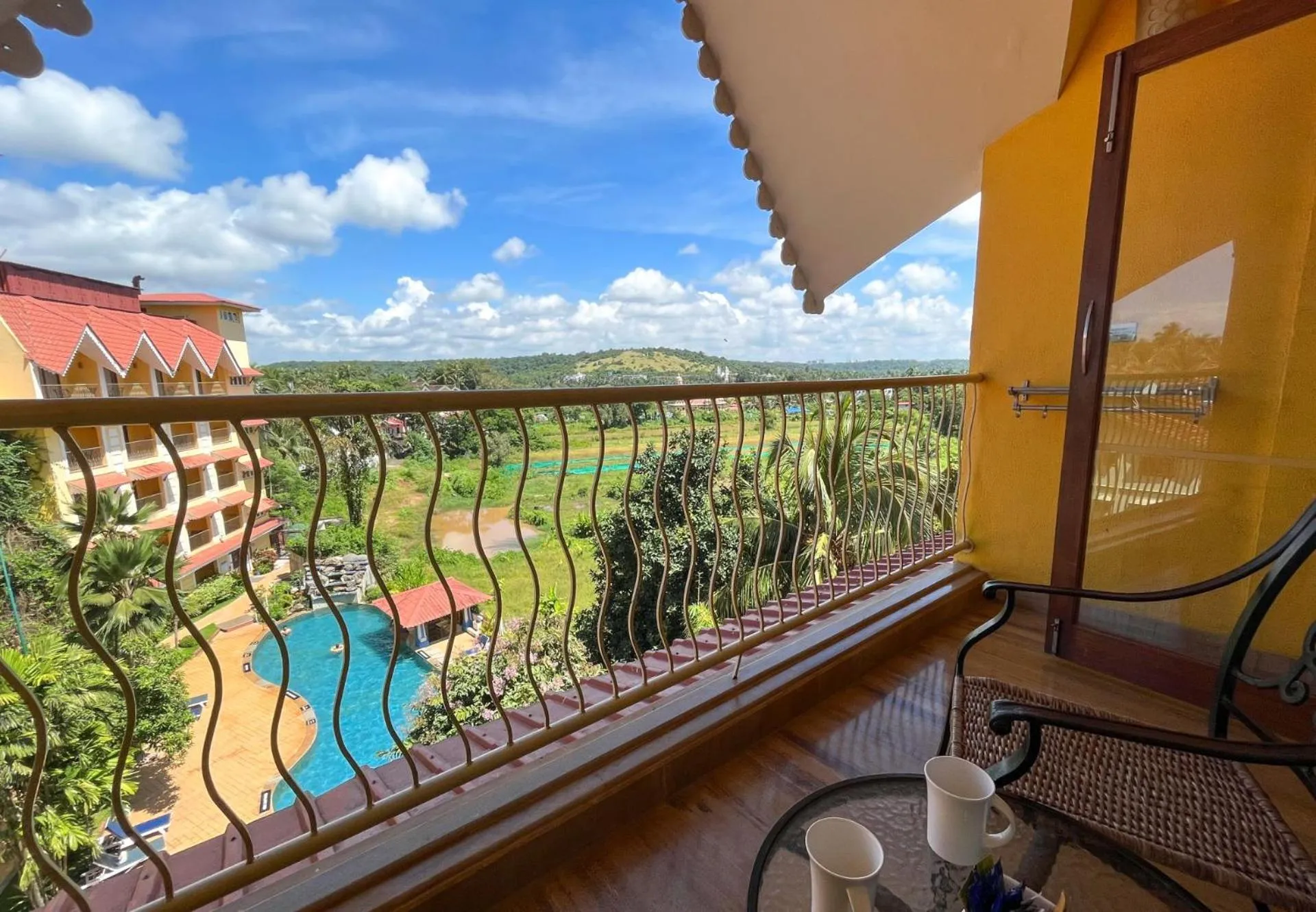 Balcony/Terrace in Acron Candolim Regina