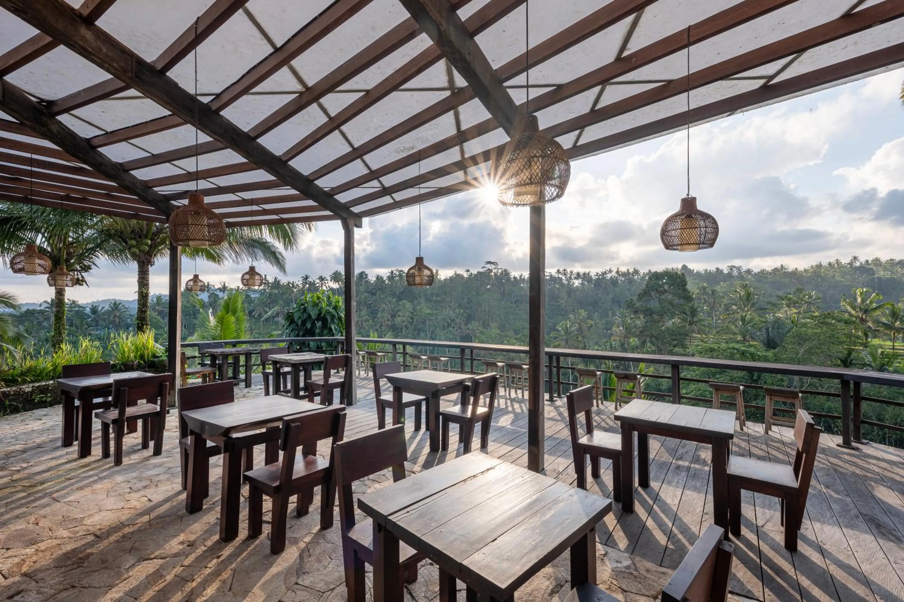 Restaurant/places to eat in Adiwana Dara Ayu Villas