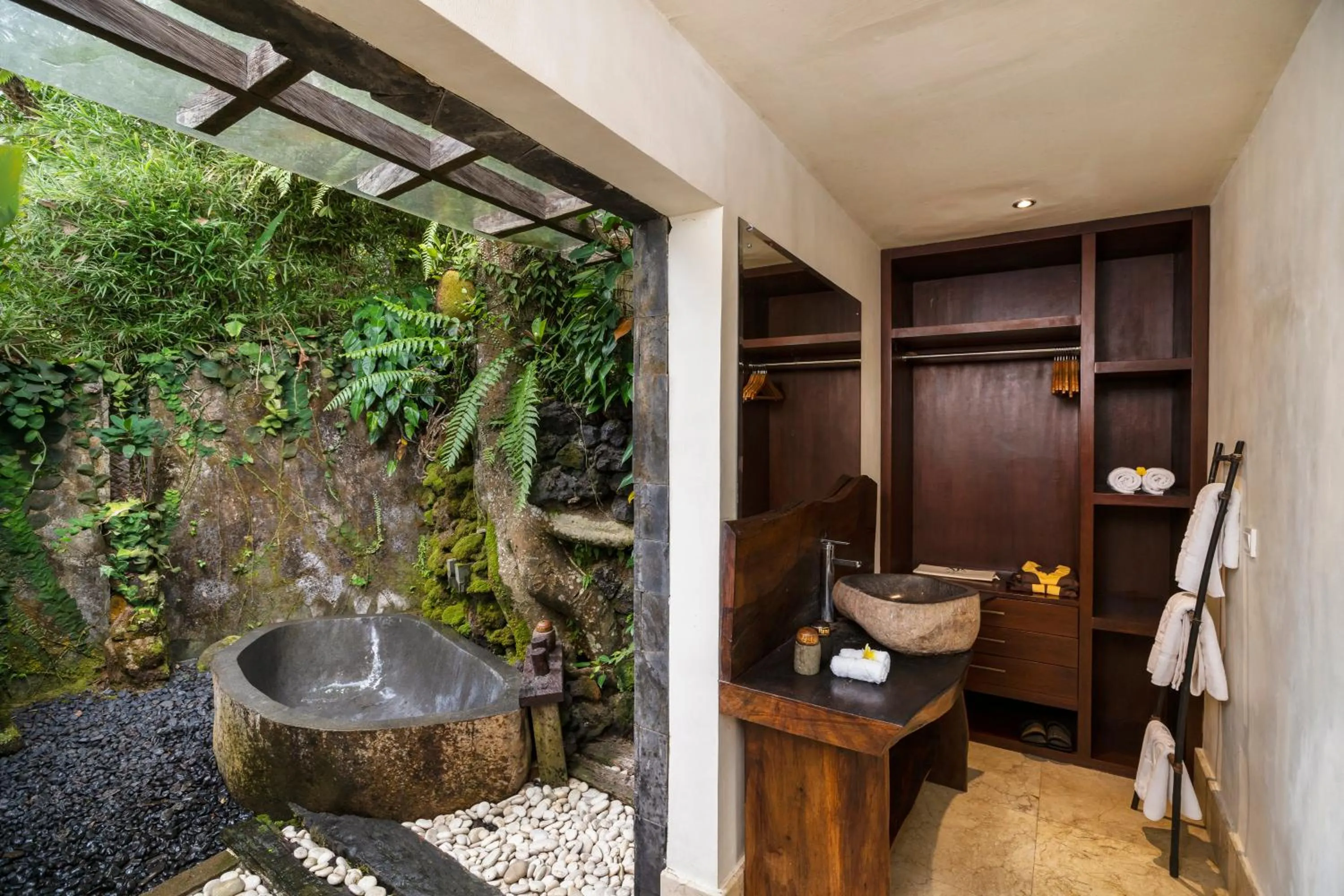 Bathroom in Adiwana Dara Ayu Villas