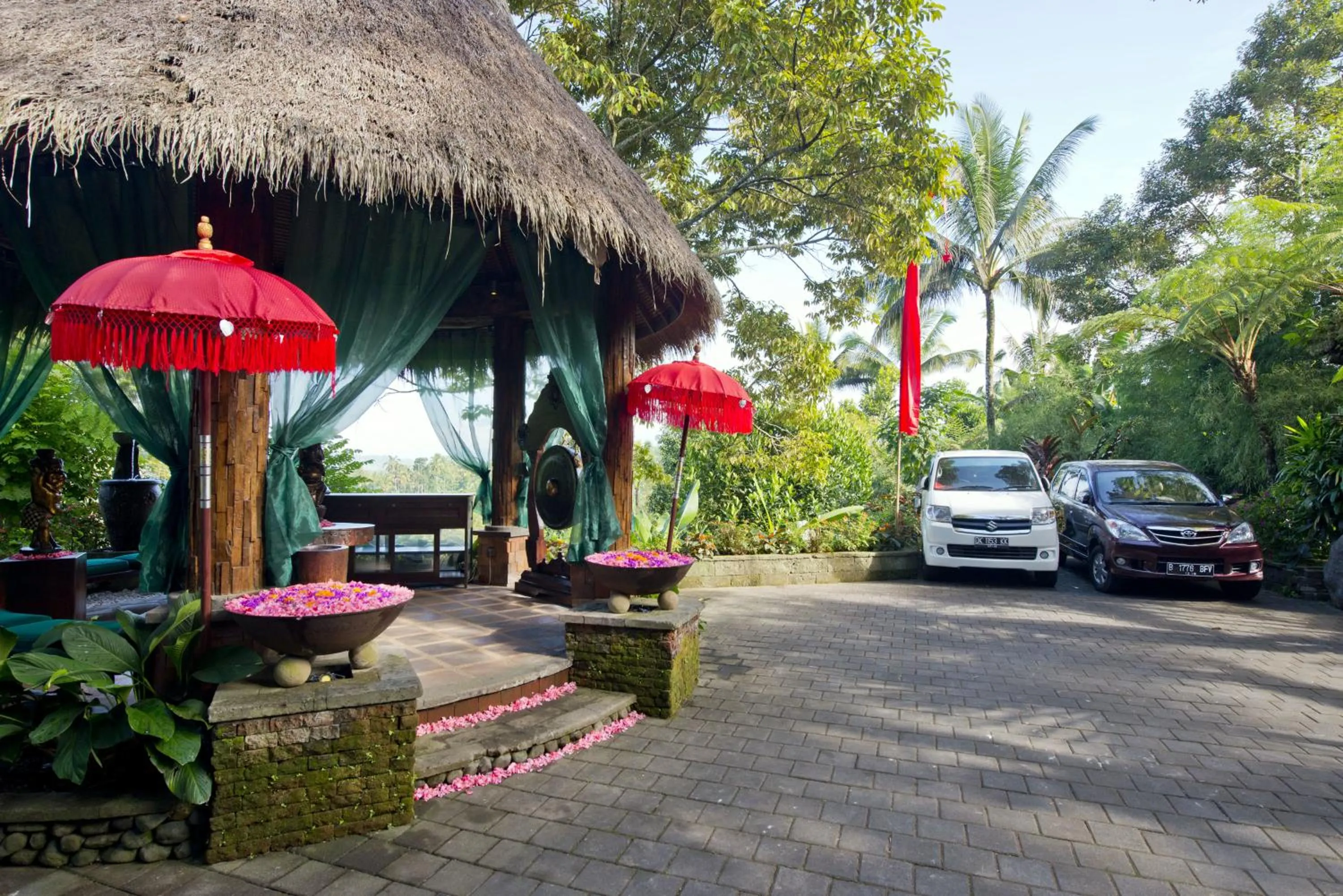 Lobby or reception in Adiwana Dara Ayu Villas