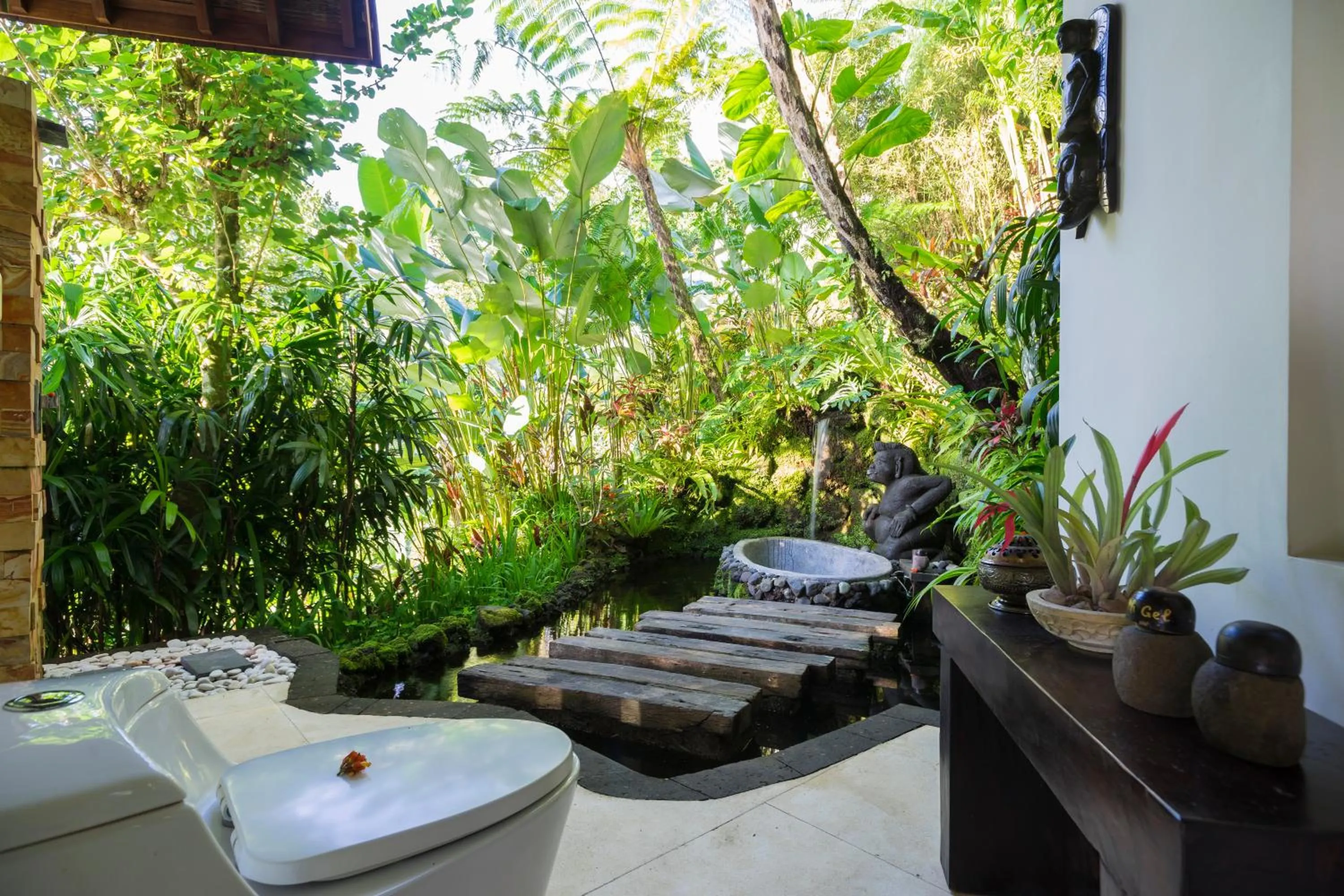 Bathroom in Adiwana Dara Ayu Villas