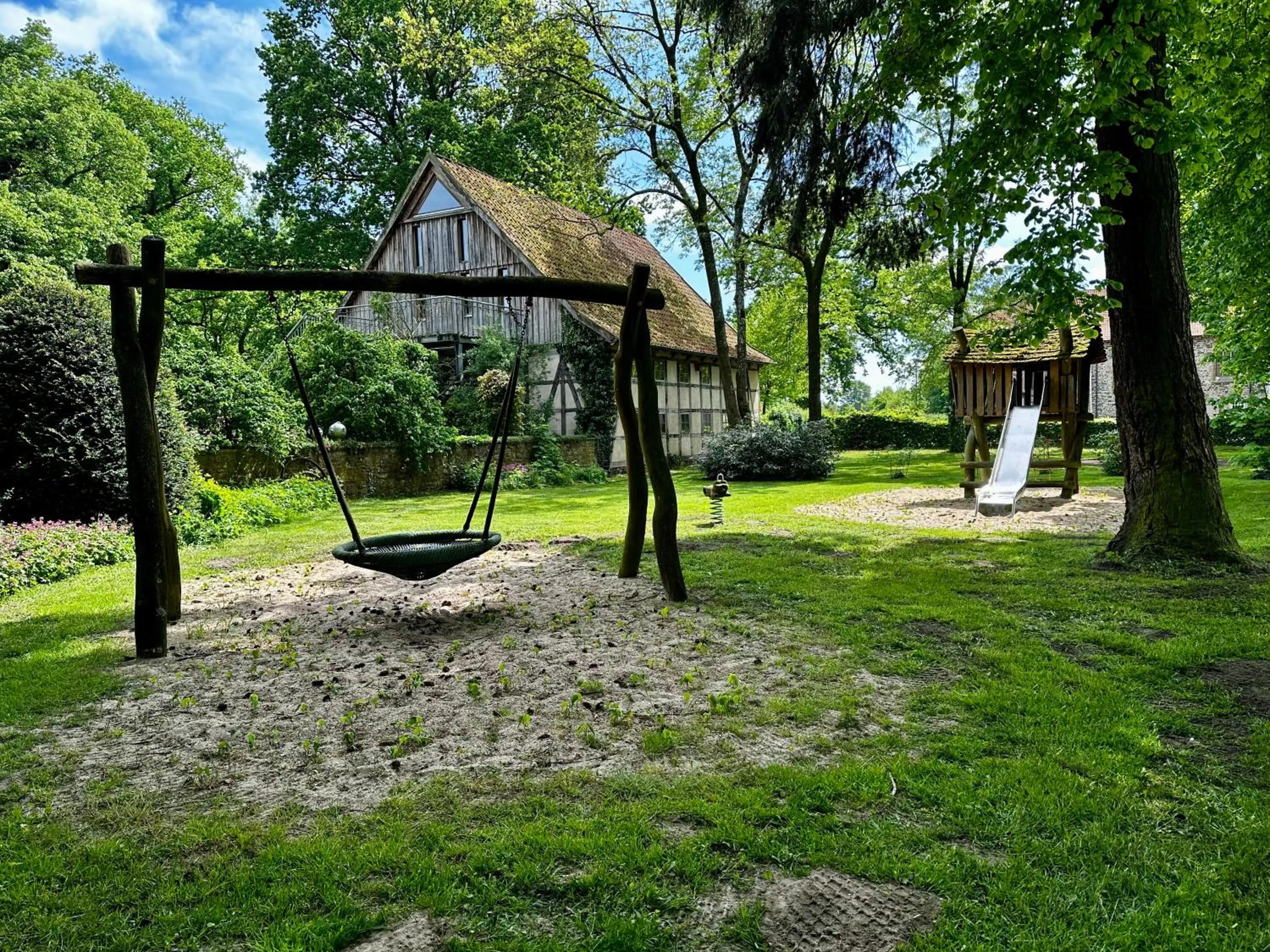 Children play ground in Kloster Malgarten