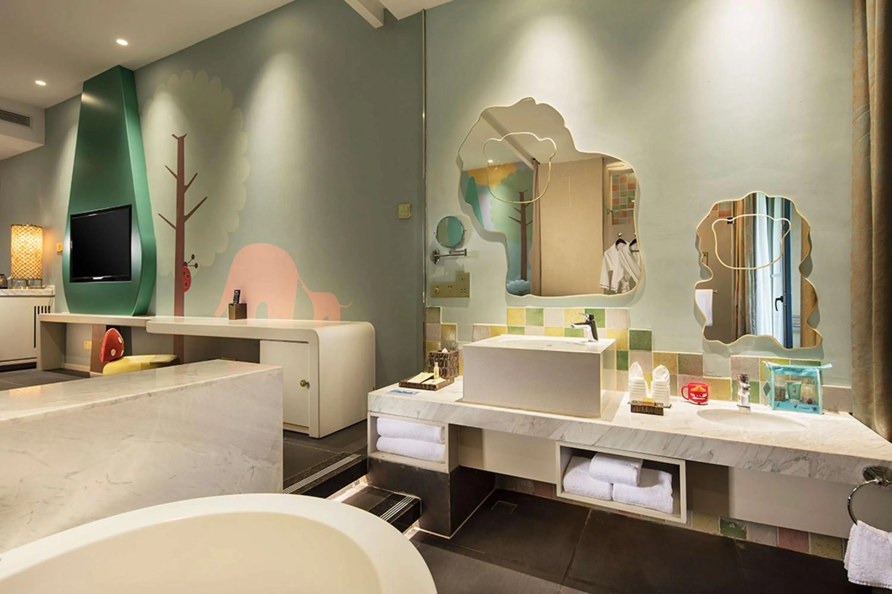 Bathroom in Hilton Sanya Yalong Bay Resort & Spa