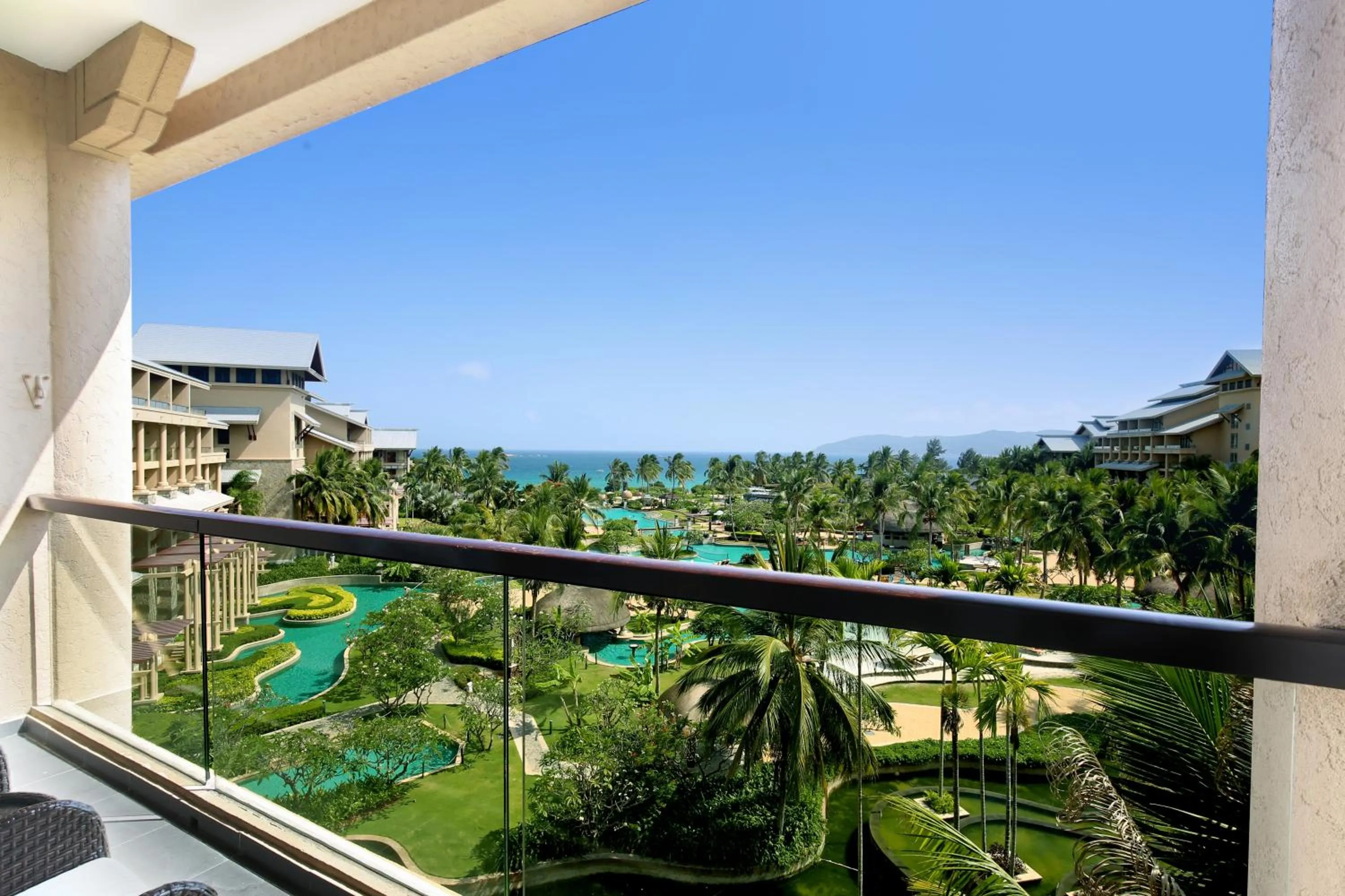 Balcony/Terrace in Hilton Sanya Yalong Bay Resort & Spa