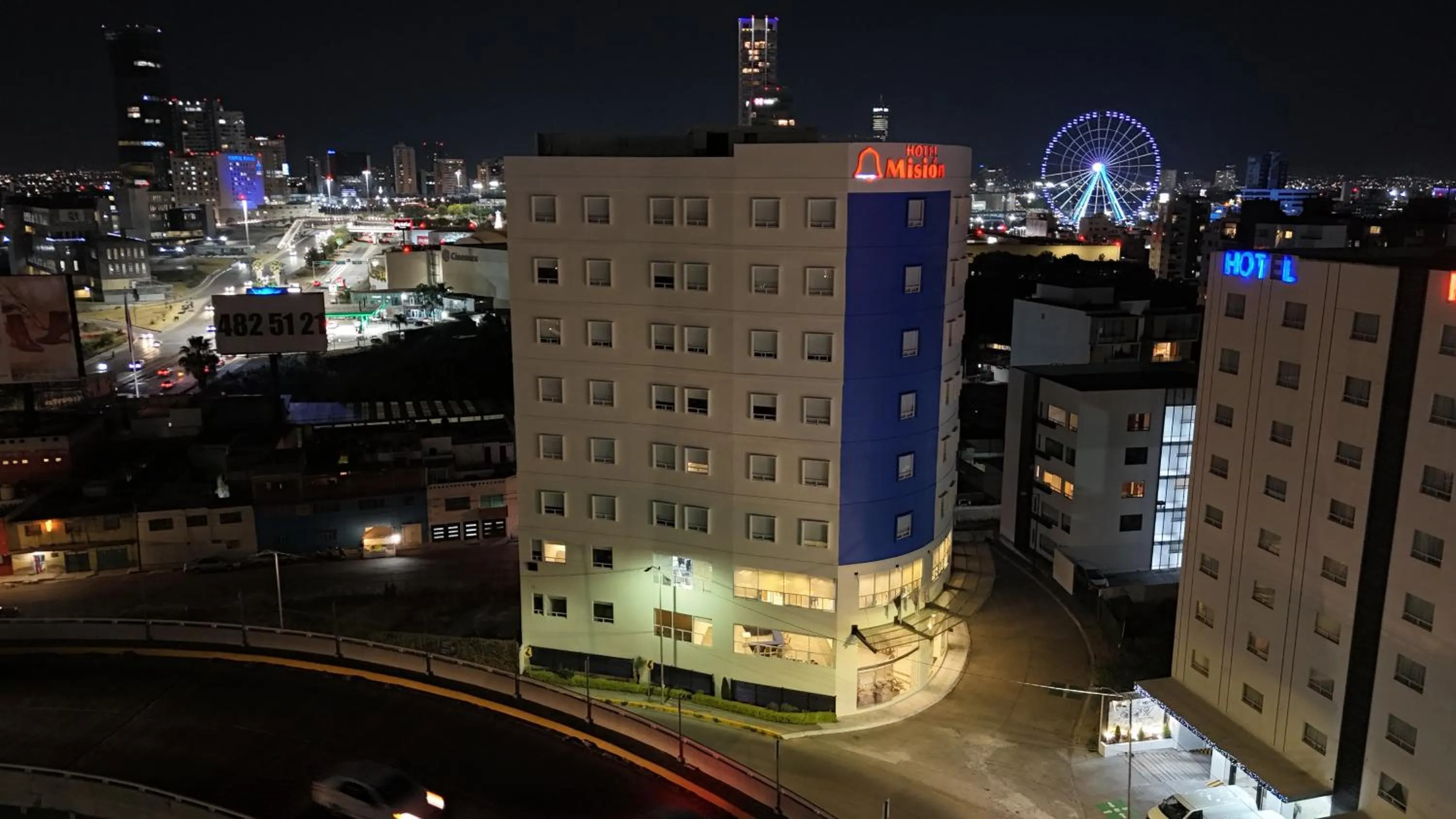 Bird's eye view in Mision Puebla Angelopolis