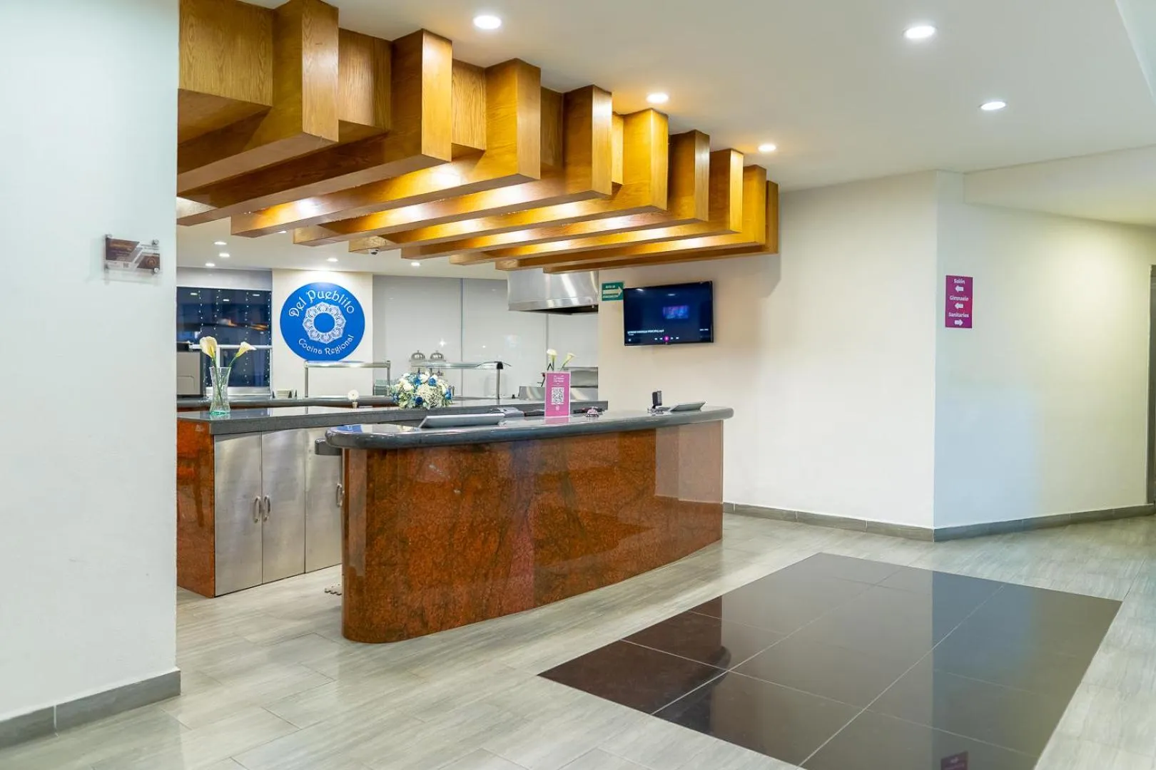 Lobby or reception in Mision Puebla Angelopolis