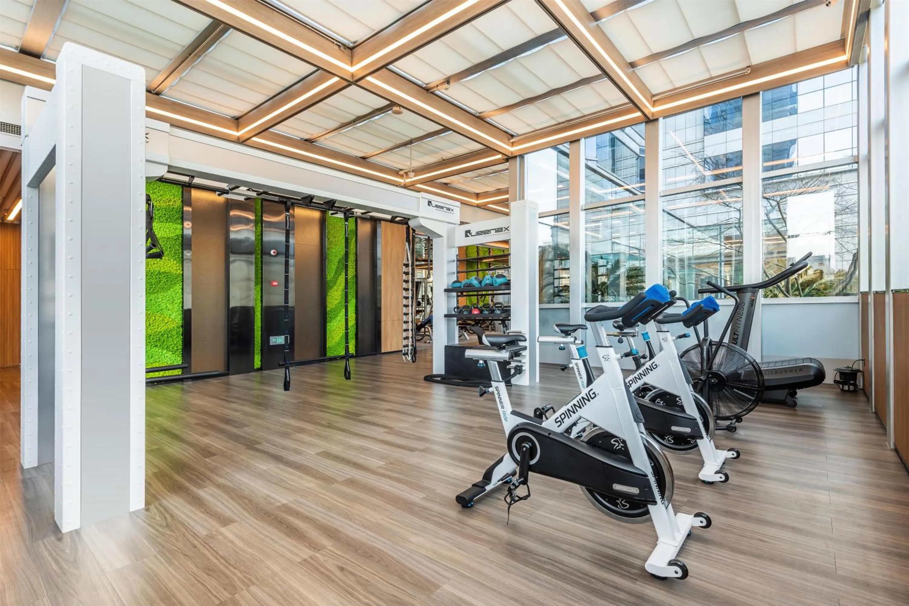Fitness centre/facilities in Hilton Shanghai Hongqiao