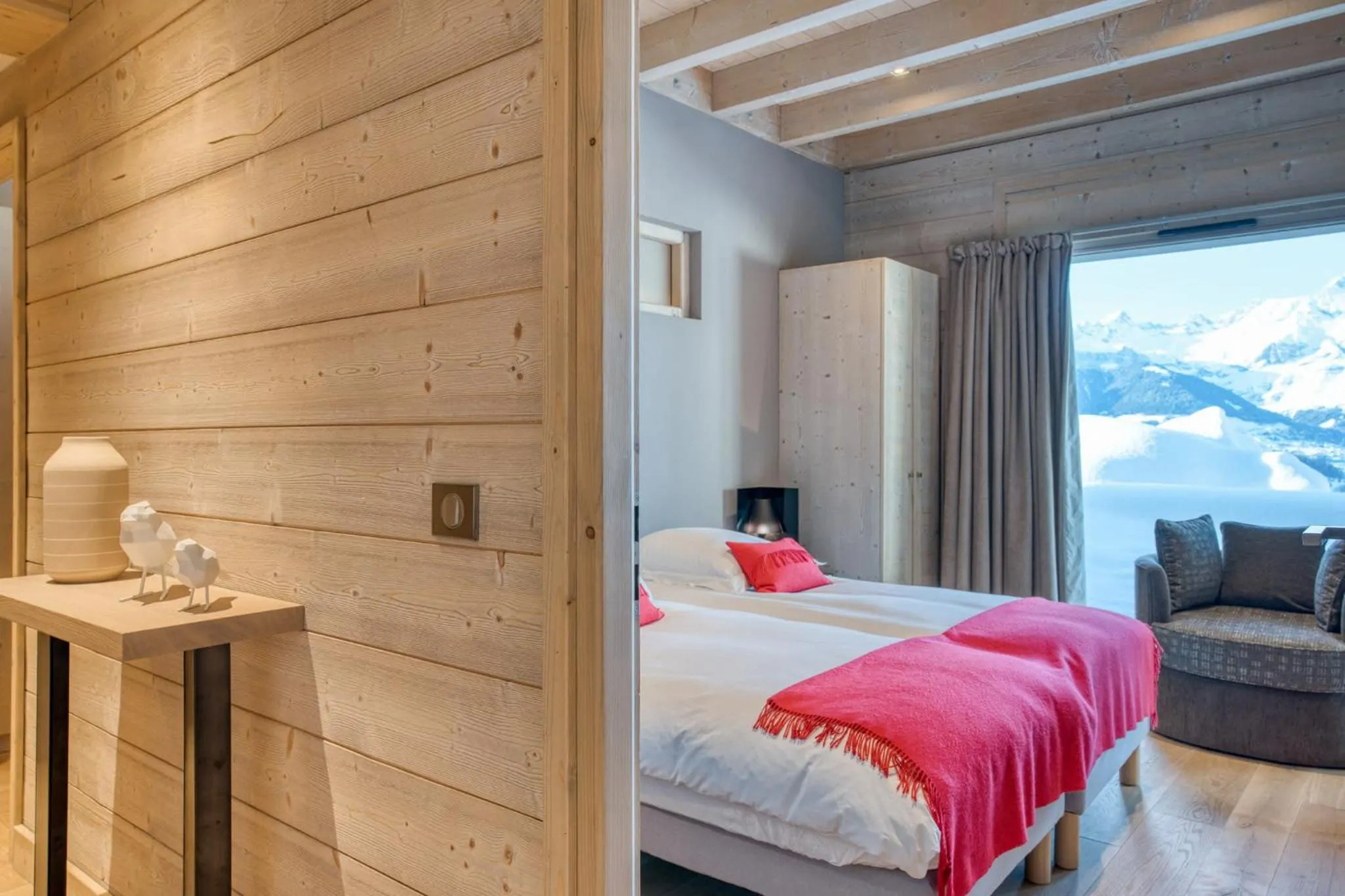 Bed in Chalet Intages