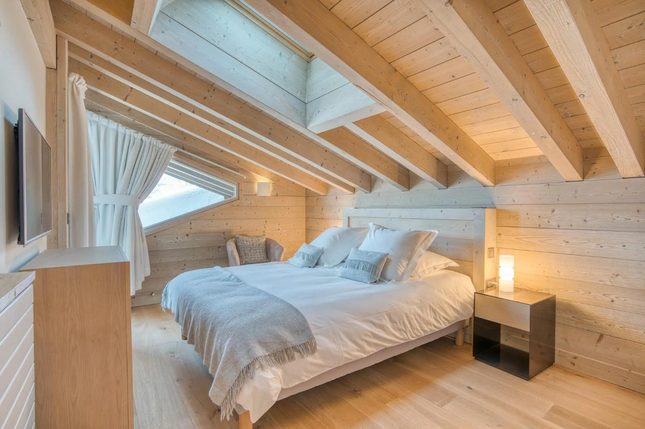 Bed in Chalet Intages